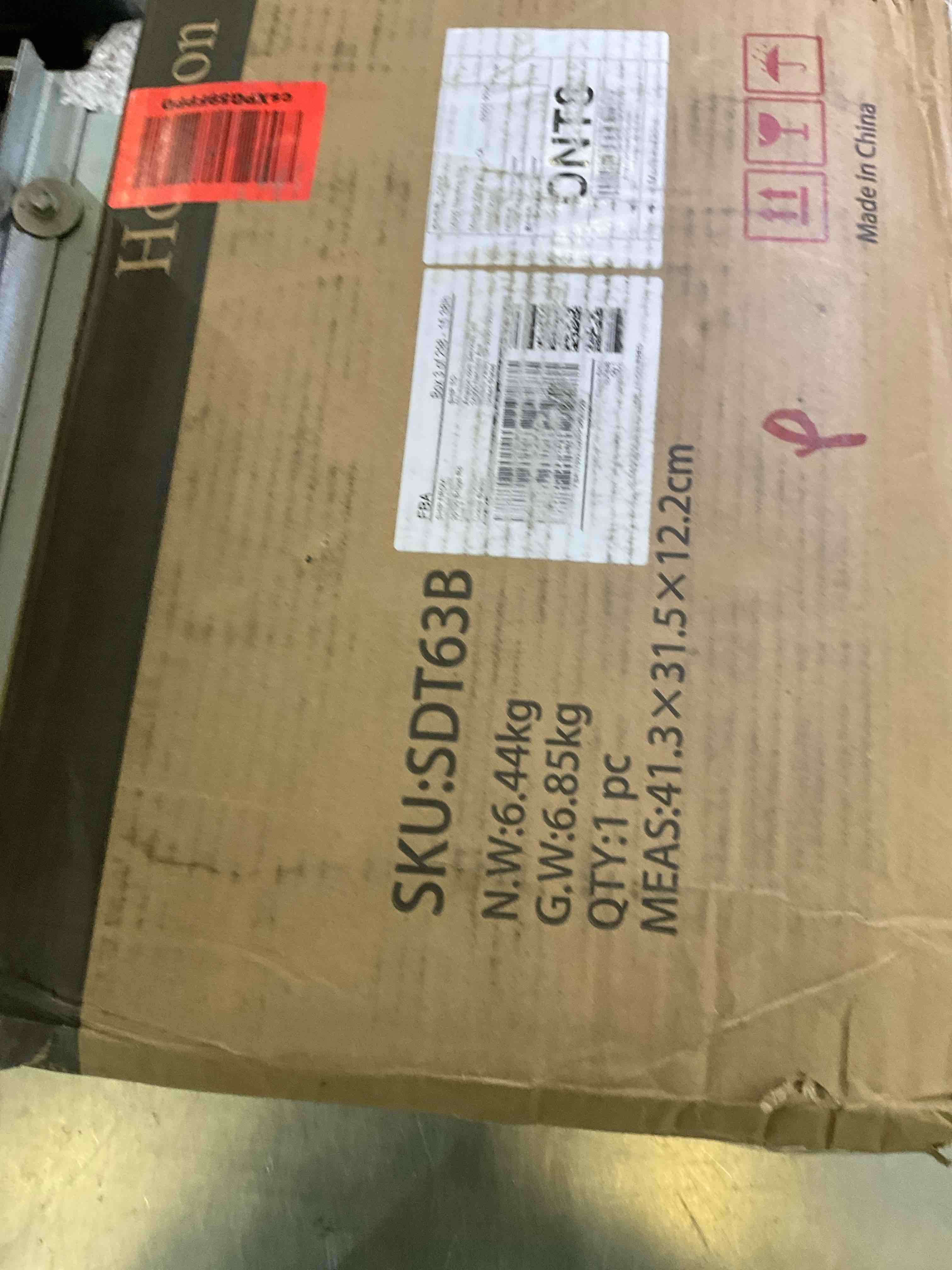 Hoctieon Dresser Storage with 3 Fabric Drawers,Dresser for Bedroom, Nightstand with 3 Drawers,Beside Table for Hallway, Fabric Dresser Storage Organizer for Closet, Living Room, Rustic Brown