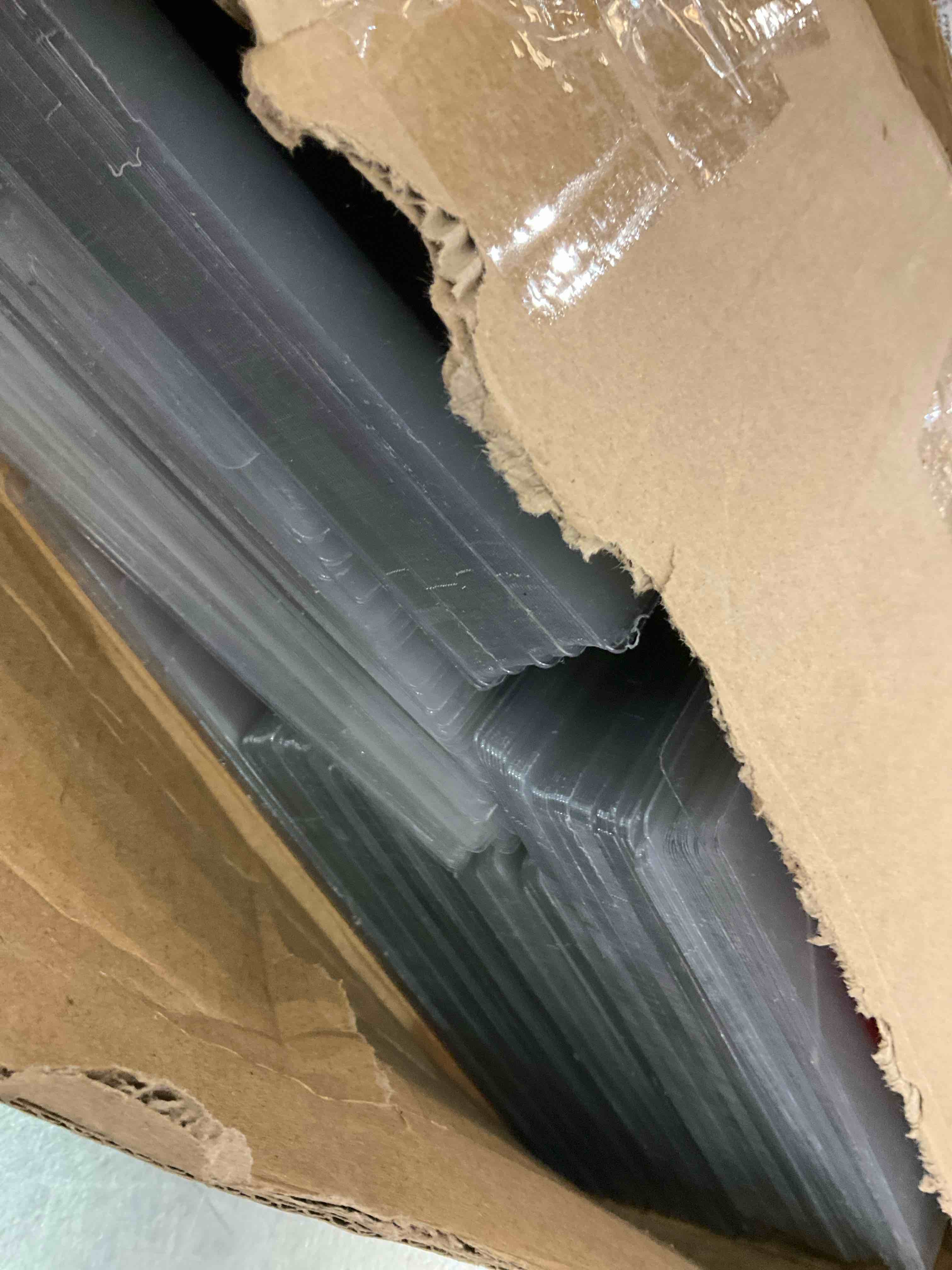 Leinuosen 300 Pcs Sign Letter 6" Letter Printed on 7" Marquee Letters Flexible Outdoor Sign Letters Black Portable Letter Sign Board Plastic Changeable Letters and Numbers Punctuation Acrylic Letters