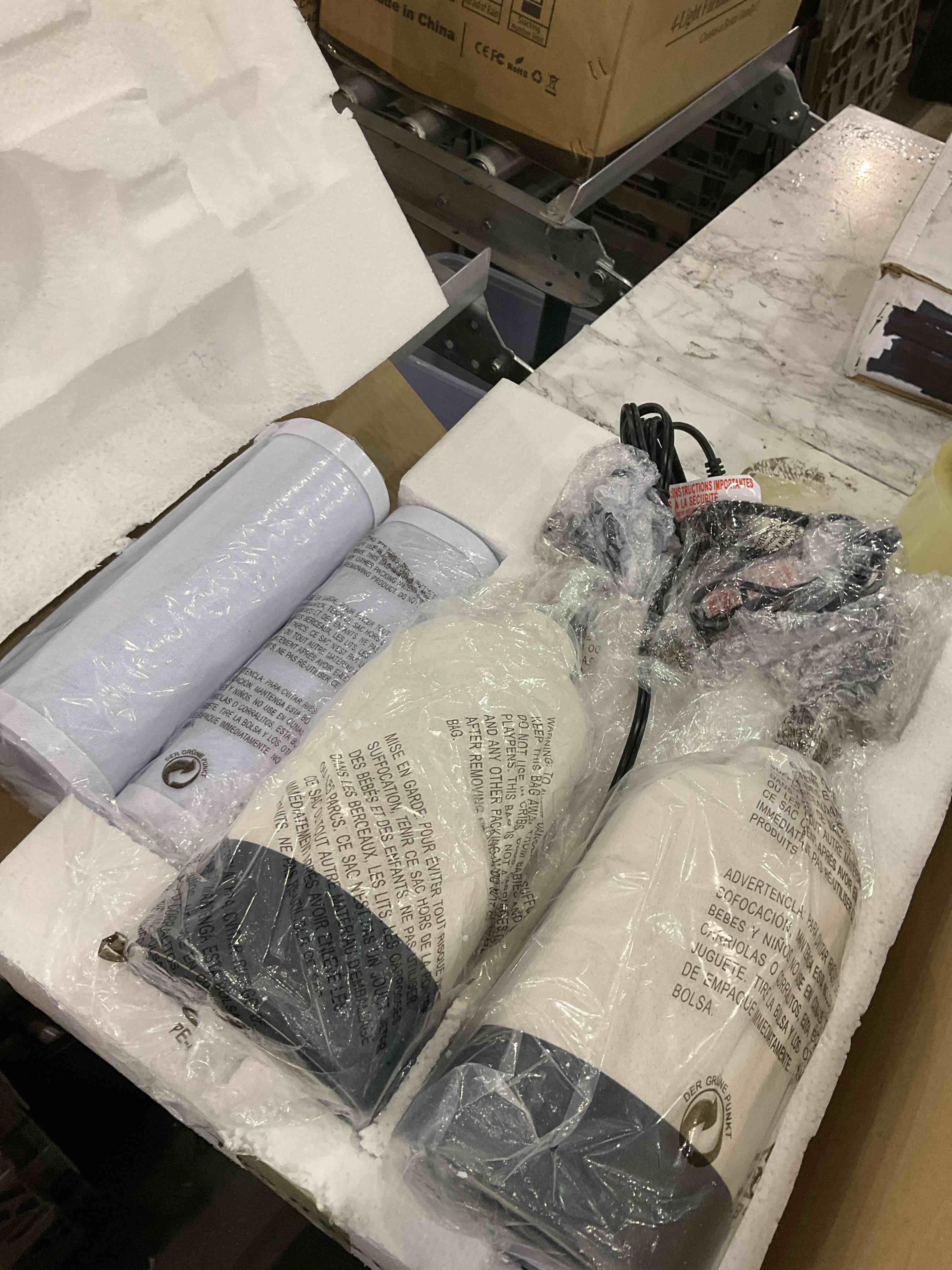 Luvkczc Modern Ceramic Lamps for Bedrooms Set of 2, 3-Color Temperature Table Lamp Bedside Nightstand Desk Reading Lamp with Fabric Drum Shade for Bedroom, Living Room, 2 Bulbs Included (21.4")