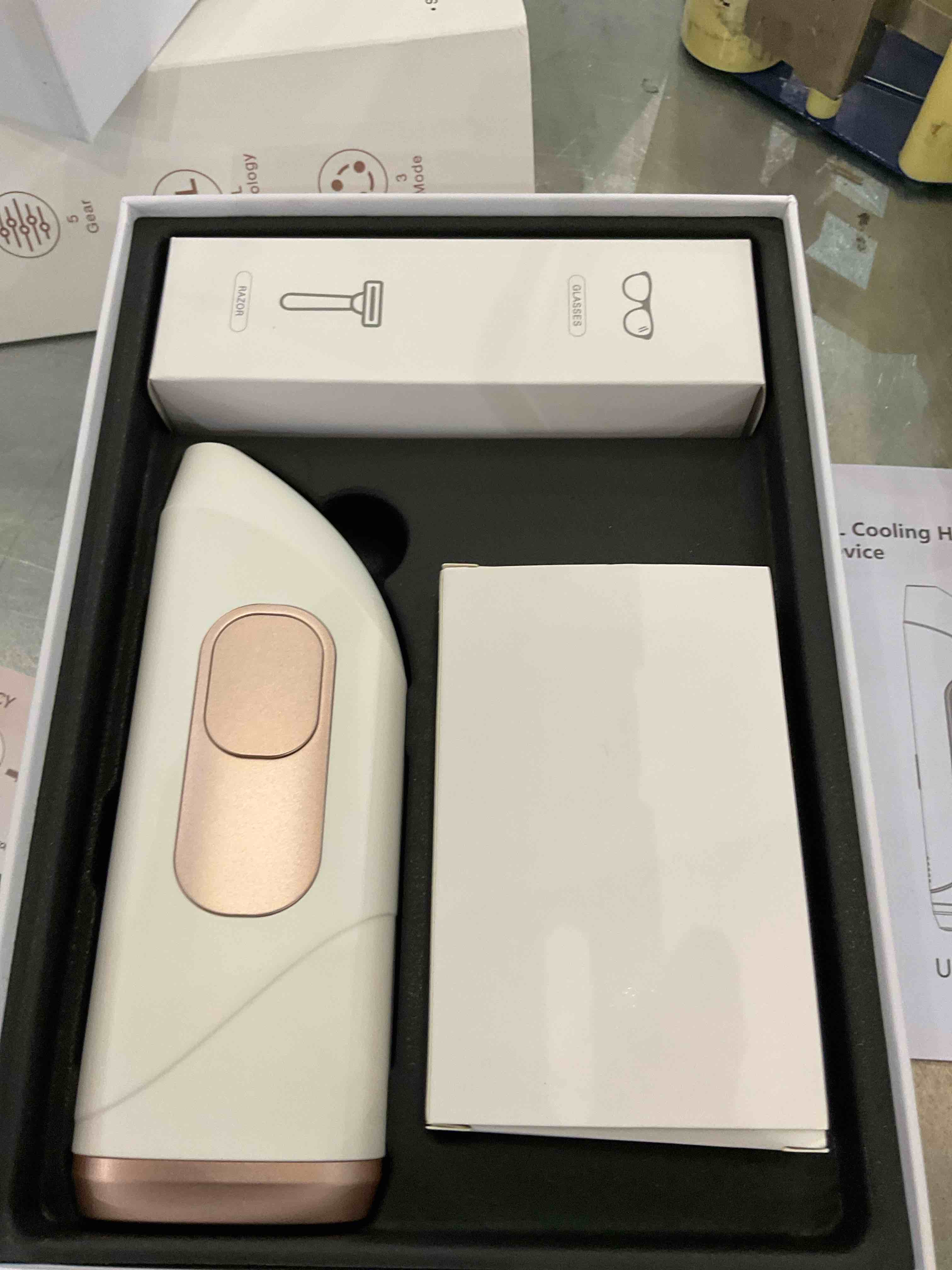 ipl cooling hair removal device 