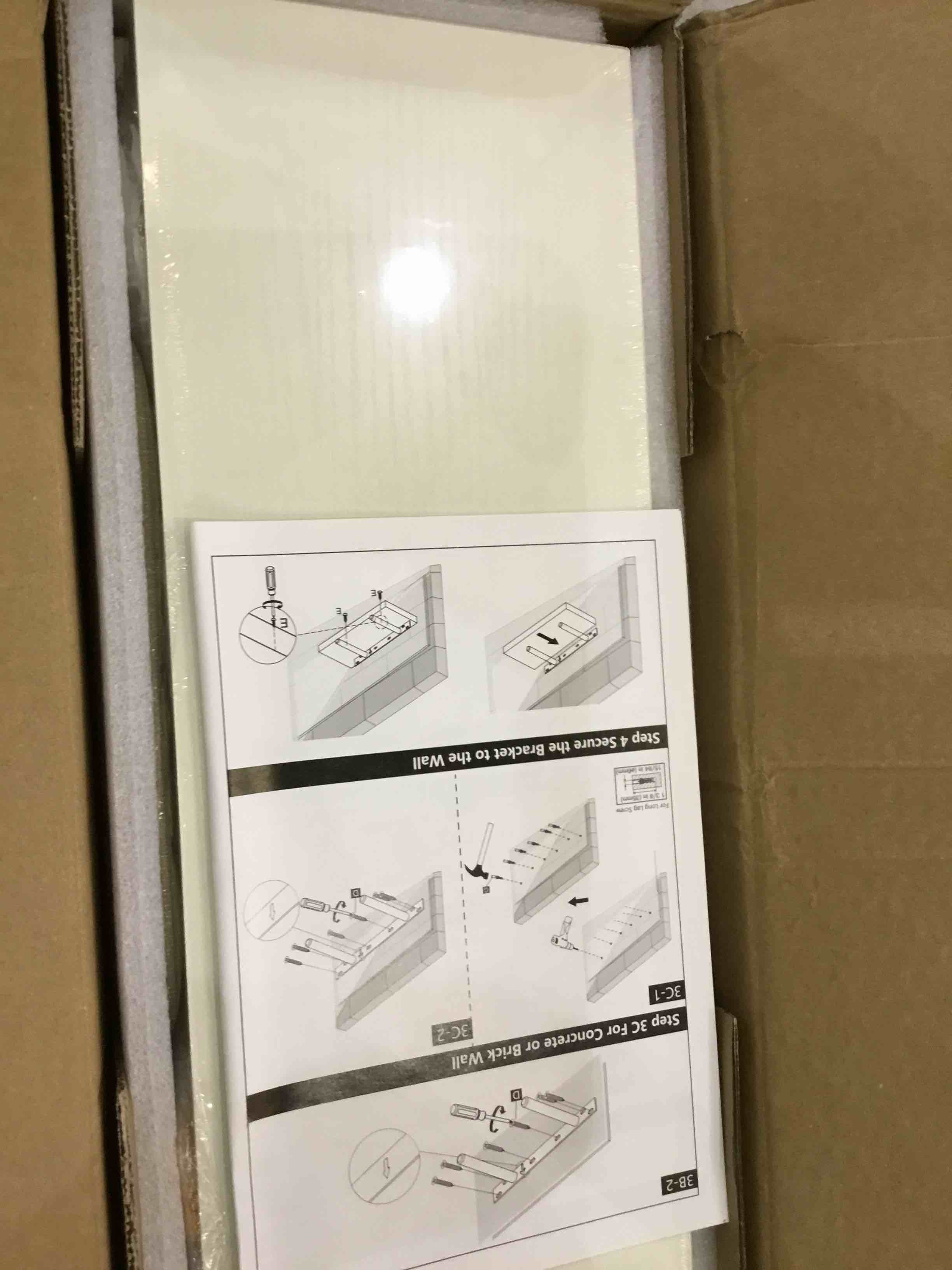 fixwal more space better life Floating Shelves Set of 3, Wall Floating Shelf, Wall Nursery Shelves-Log Wall Mount Shelf for Bathroom Bedroom Living Room Kitchen Office and More