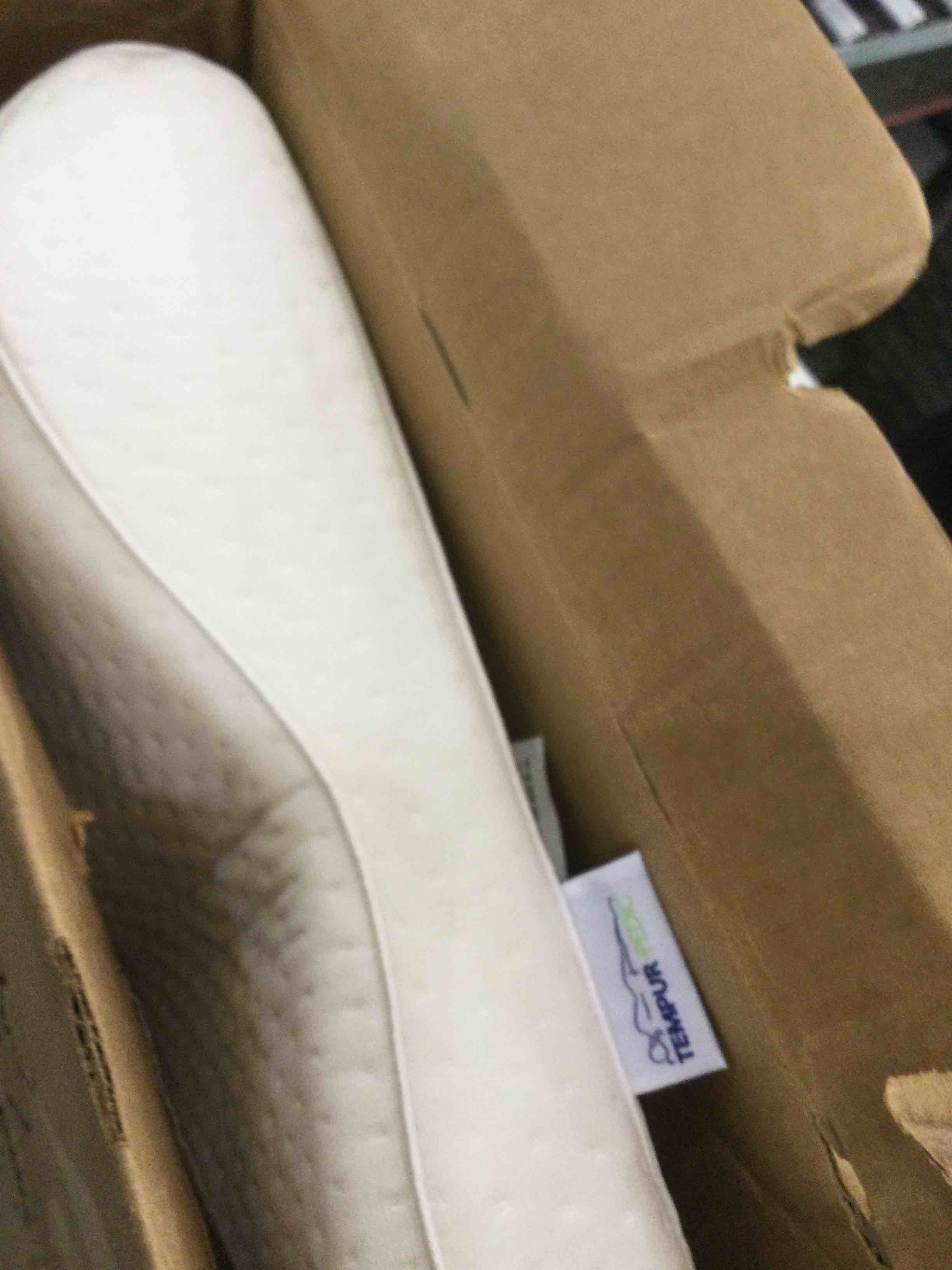 Tempur-Pedic TEMPUR-Ergo Neck Pillow, Small Profile, White
