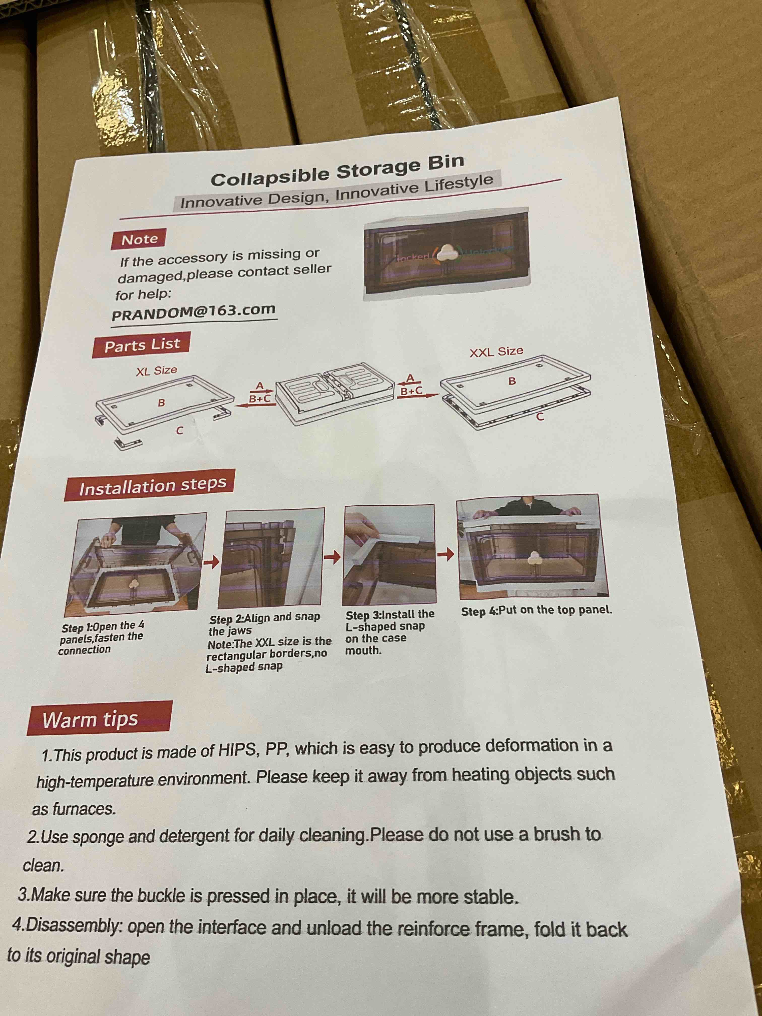 buildable storage boxes 