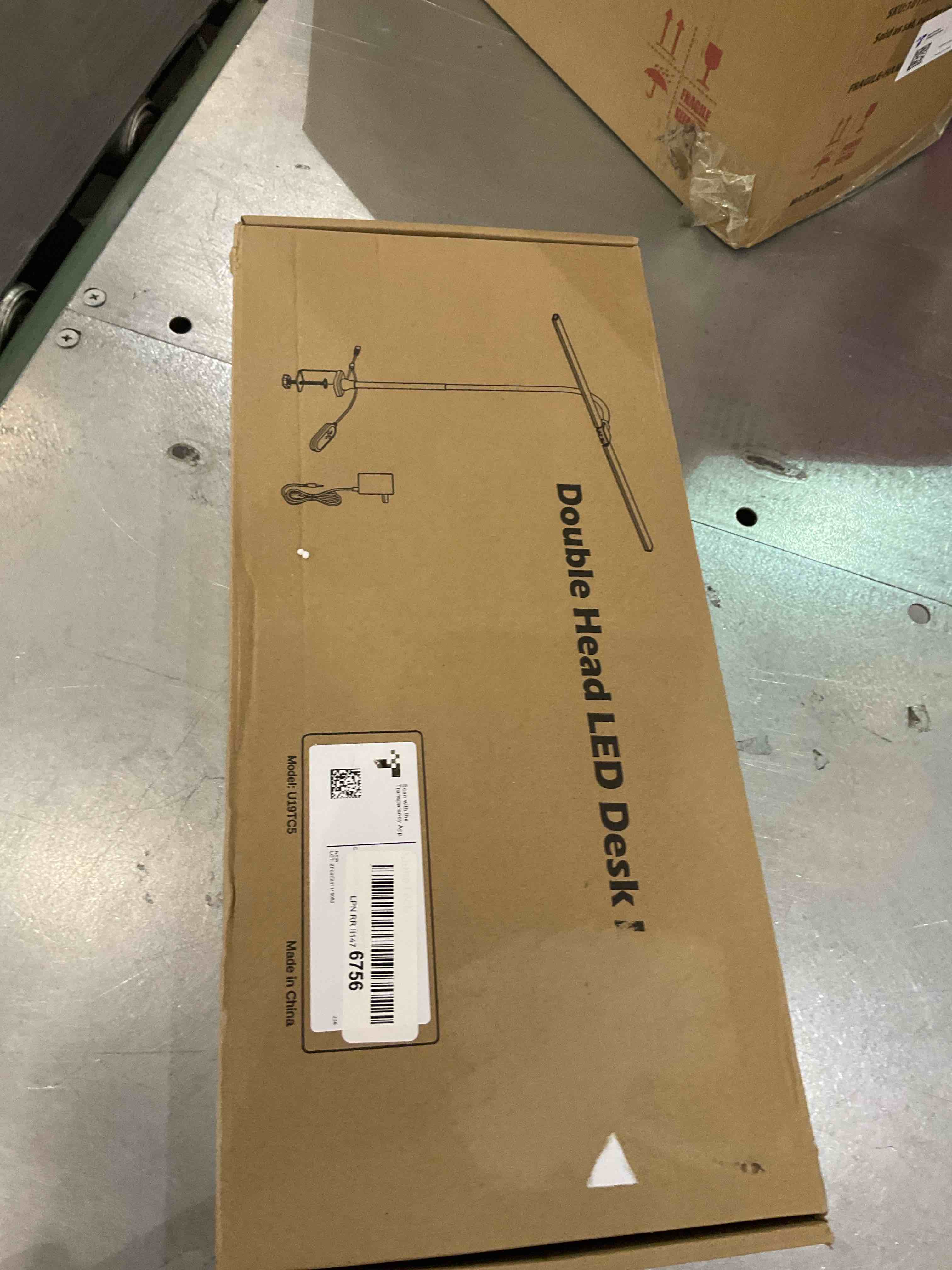 WARMING: The desk lamp is NOT waterproof. Indoor Use Only.