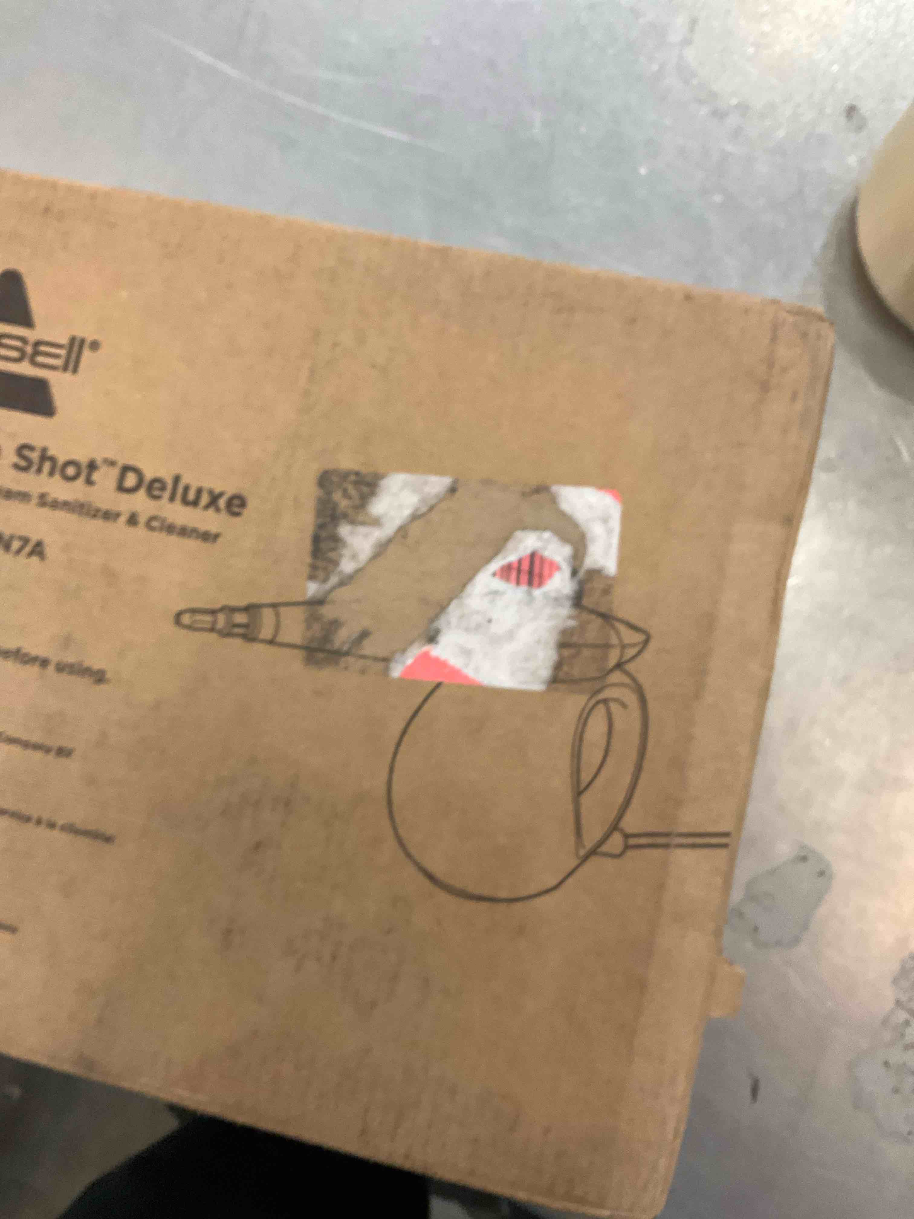 steam shot deluxe handheld steam sanitizer & cleaner