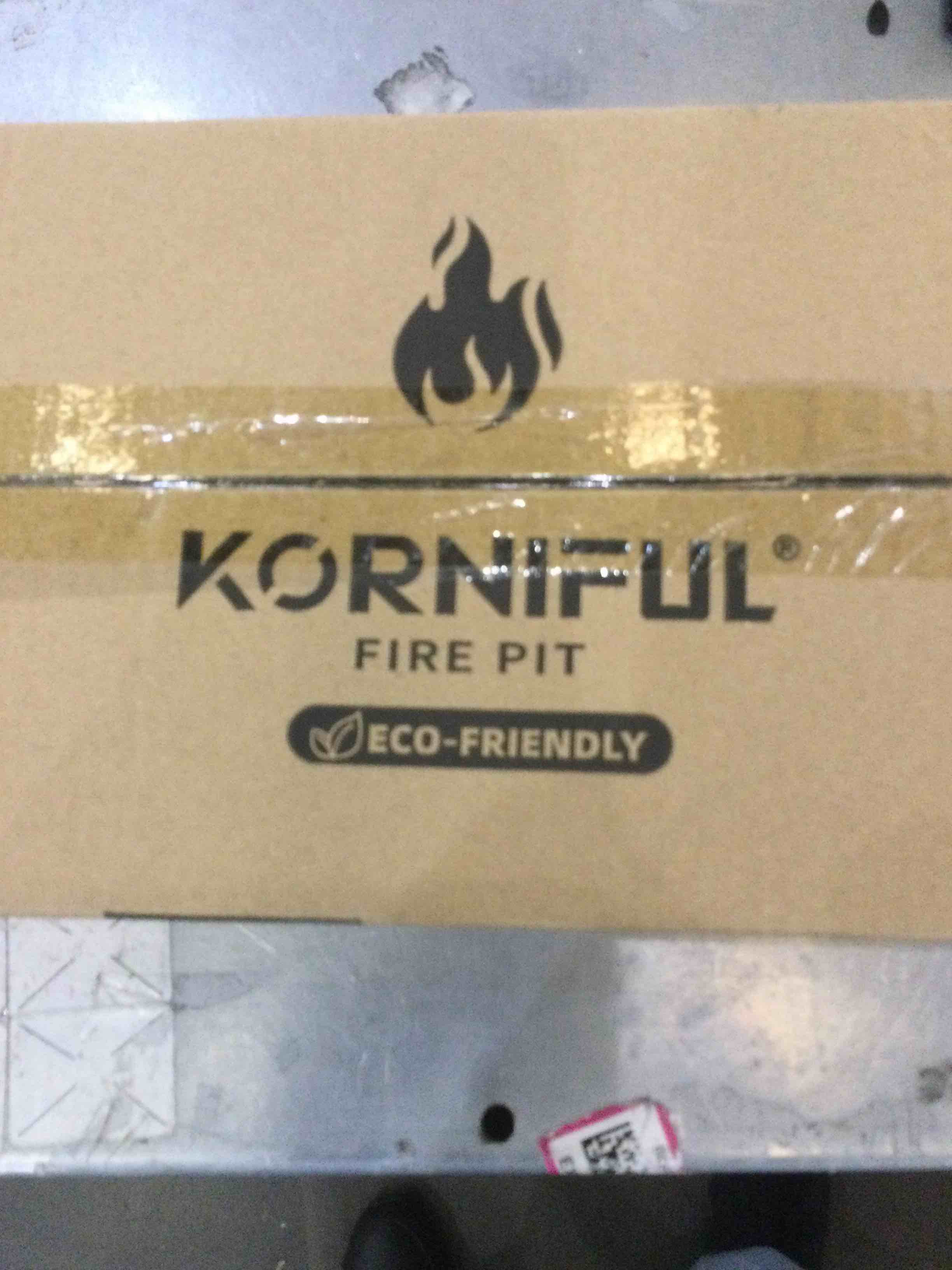 Tabletop Fire Pit - Safer Stainless Steel Small Table Fireplace with Cobblestone for Dinner Parties, Smores Maker - Indoor/Outdoor Portable Mini Table Top Firepit - Housewarming Gift