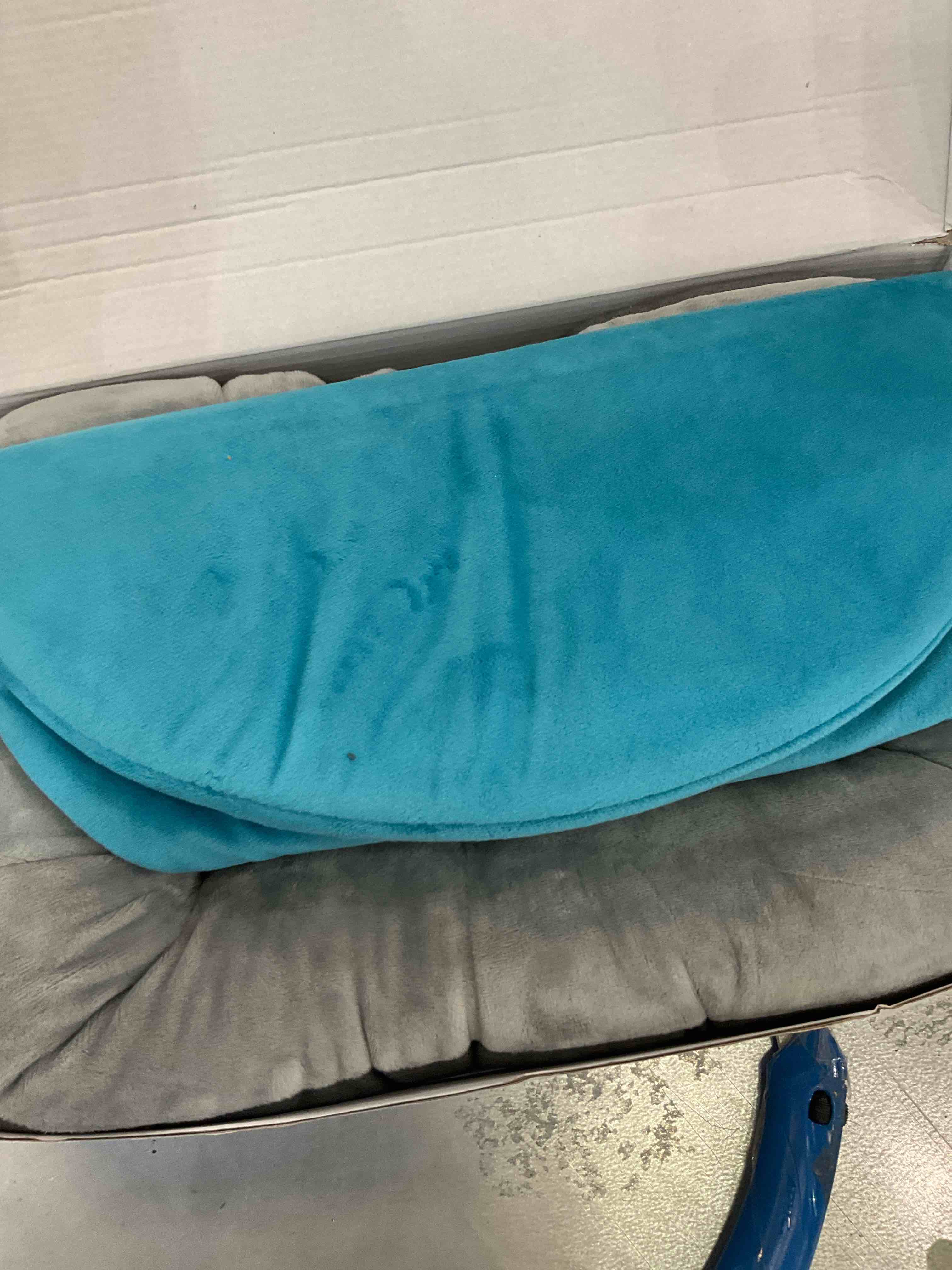 clawsable Heated Cat Bed for Small Size Cats, 20" Soft & Cozy Donut Heated Pet Bed with Time & Temp Adjustable Pet Heating Pad for Indoor Cat, Electric Bed Heater Warmer for Kitten Cat (Light Gray)