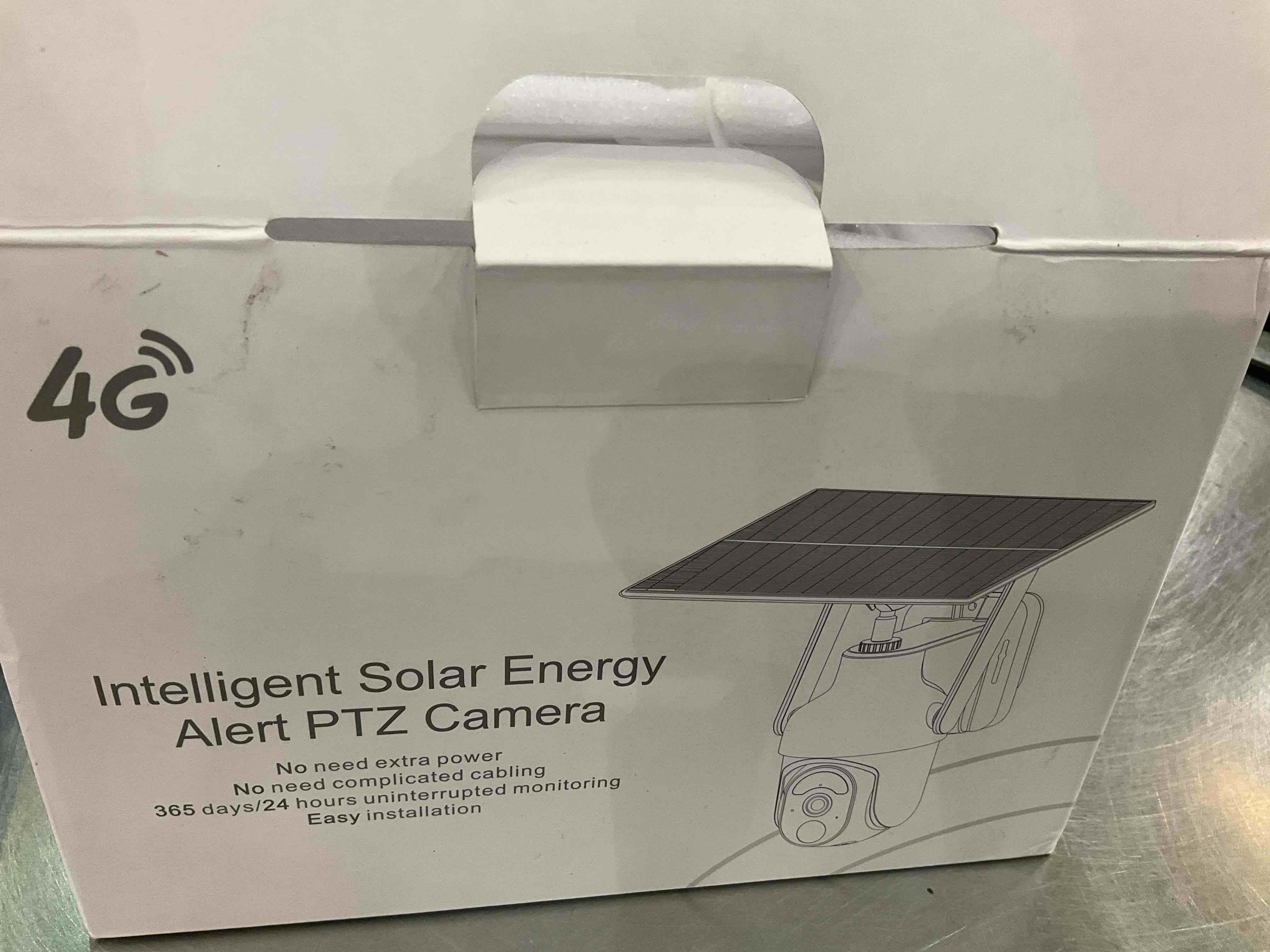 4G Intelligent Solar Energy Alert PTZ Camera
