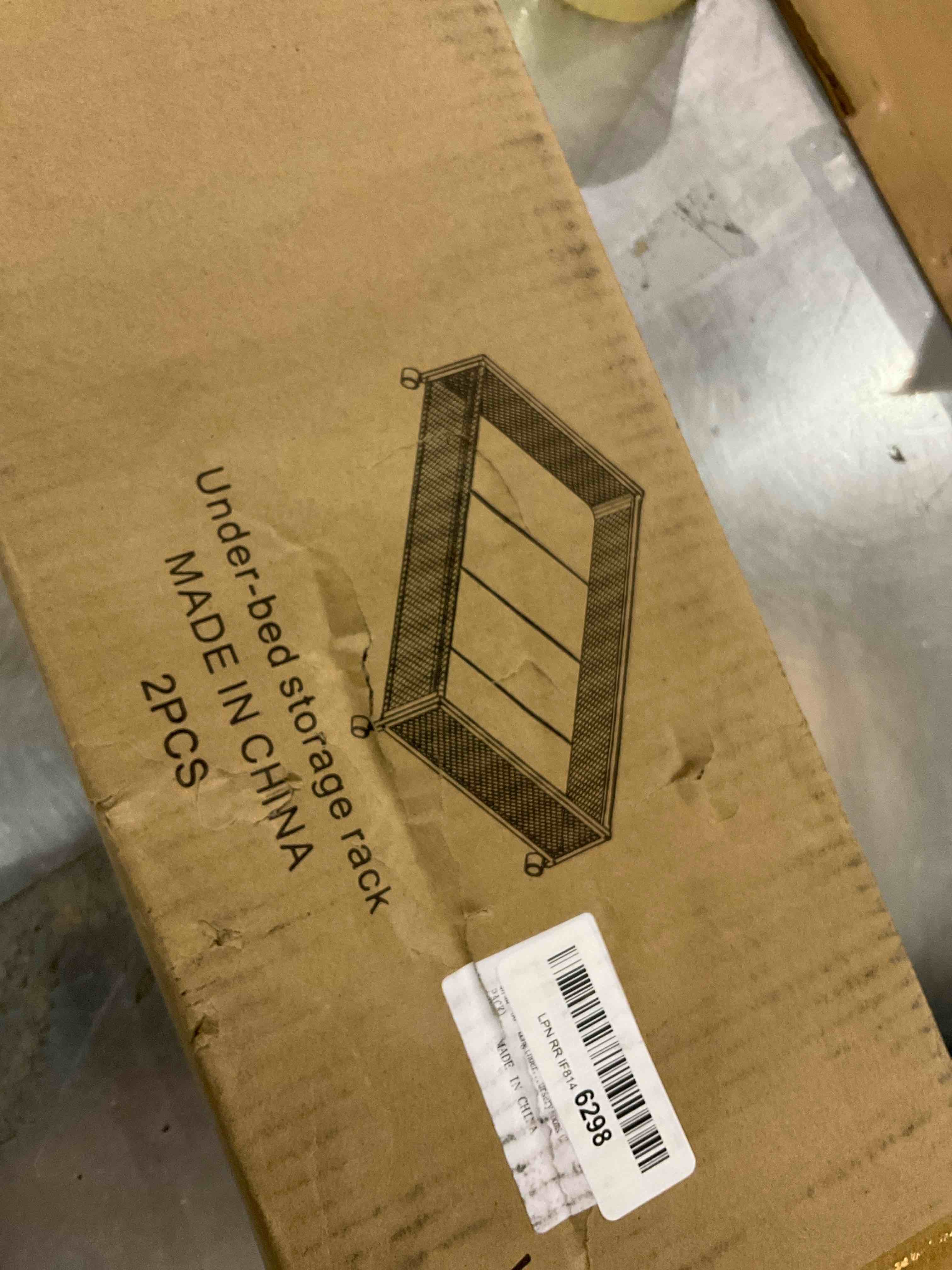 36'' Long Under Bed Storage With Wheels: Under Bed Storage Containers, 54L Large Capacity Under bed Shoes Blankets Clothes Toy Storage Drawers For College Dorms Bedrooms Nursery Rooms (2 PACK)