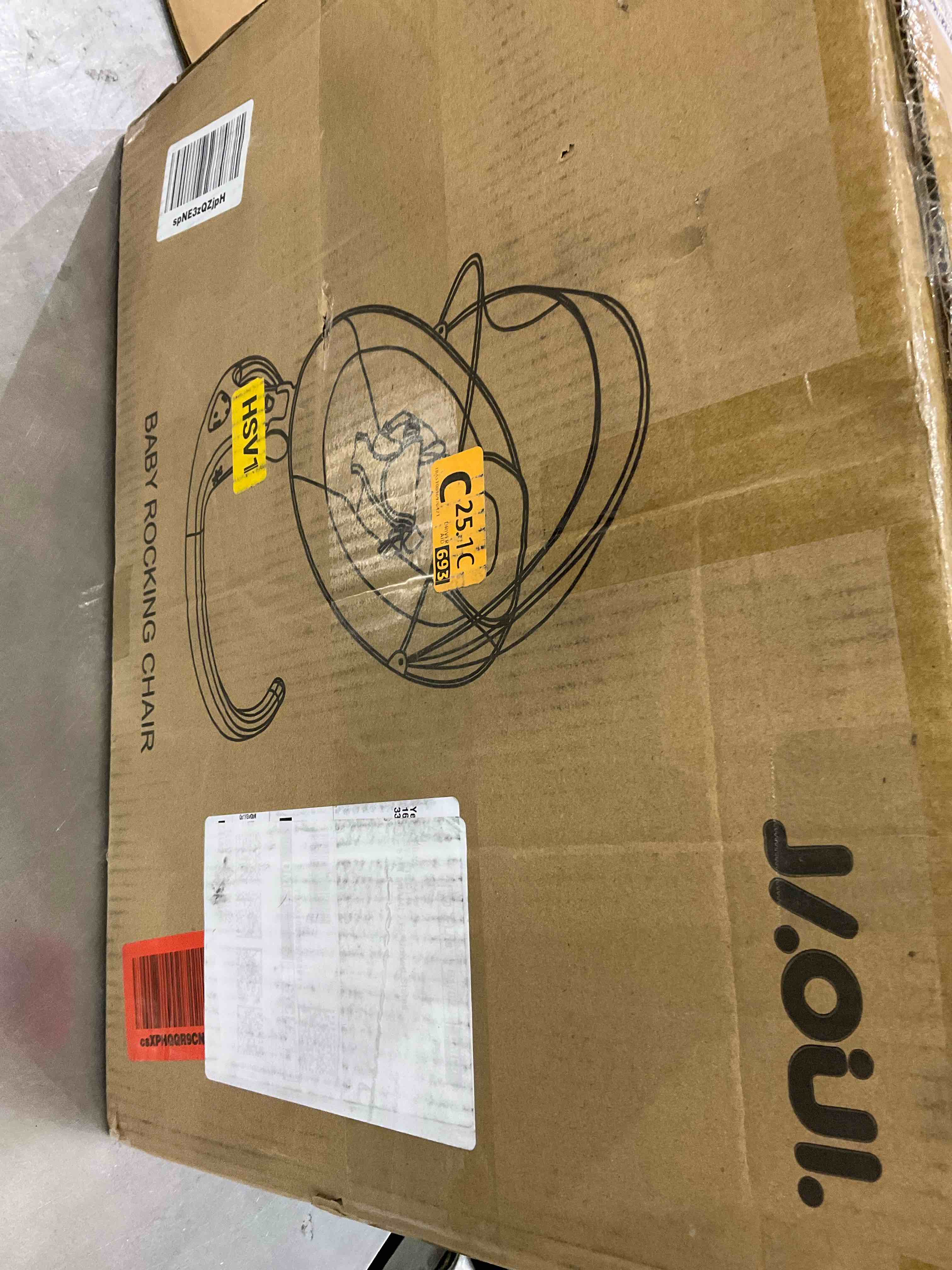 Baby Swings for Infants, Electric Portable Baby Swing for Newborn Baby, Bluetooth Touch Screen/Remote Control Timing Function 5 Swing Speeds 3 Seat Positions Baby Bouncer for Boy Girl Pink