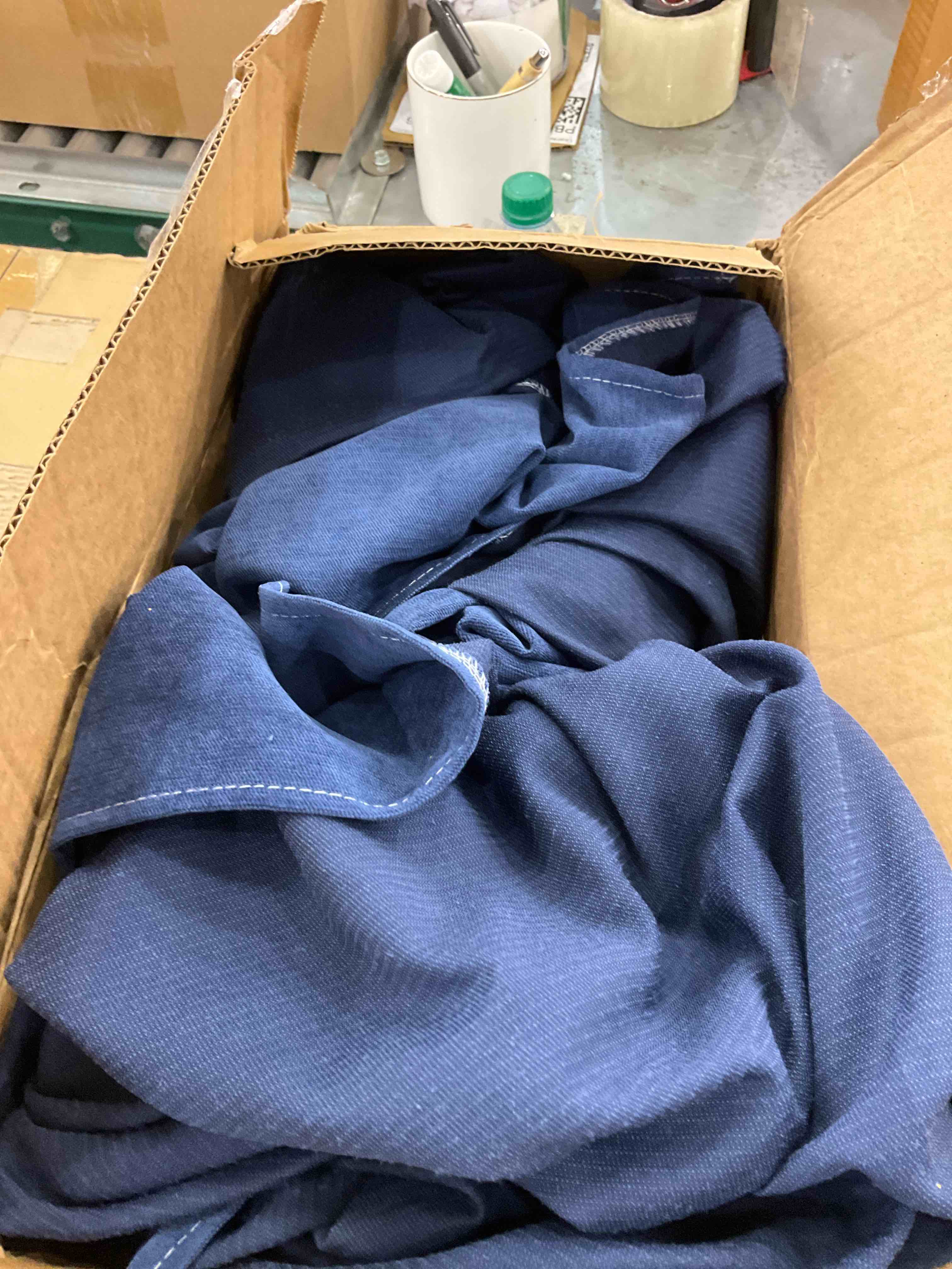 Osunnus Waterproof Sofa Cover Couch  Living Room, Navy Blue 71" x 150"