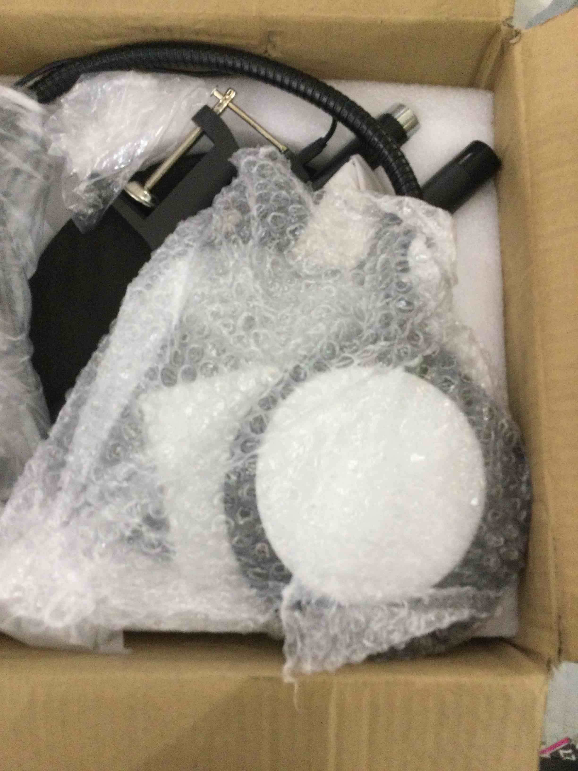 led magnifying gooseneck floor and table clamp lamp