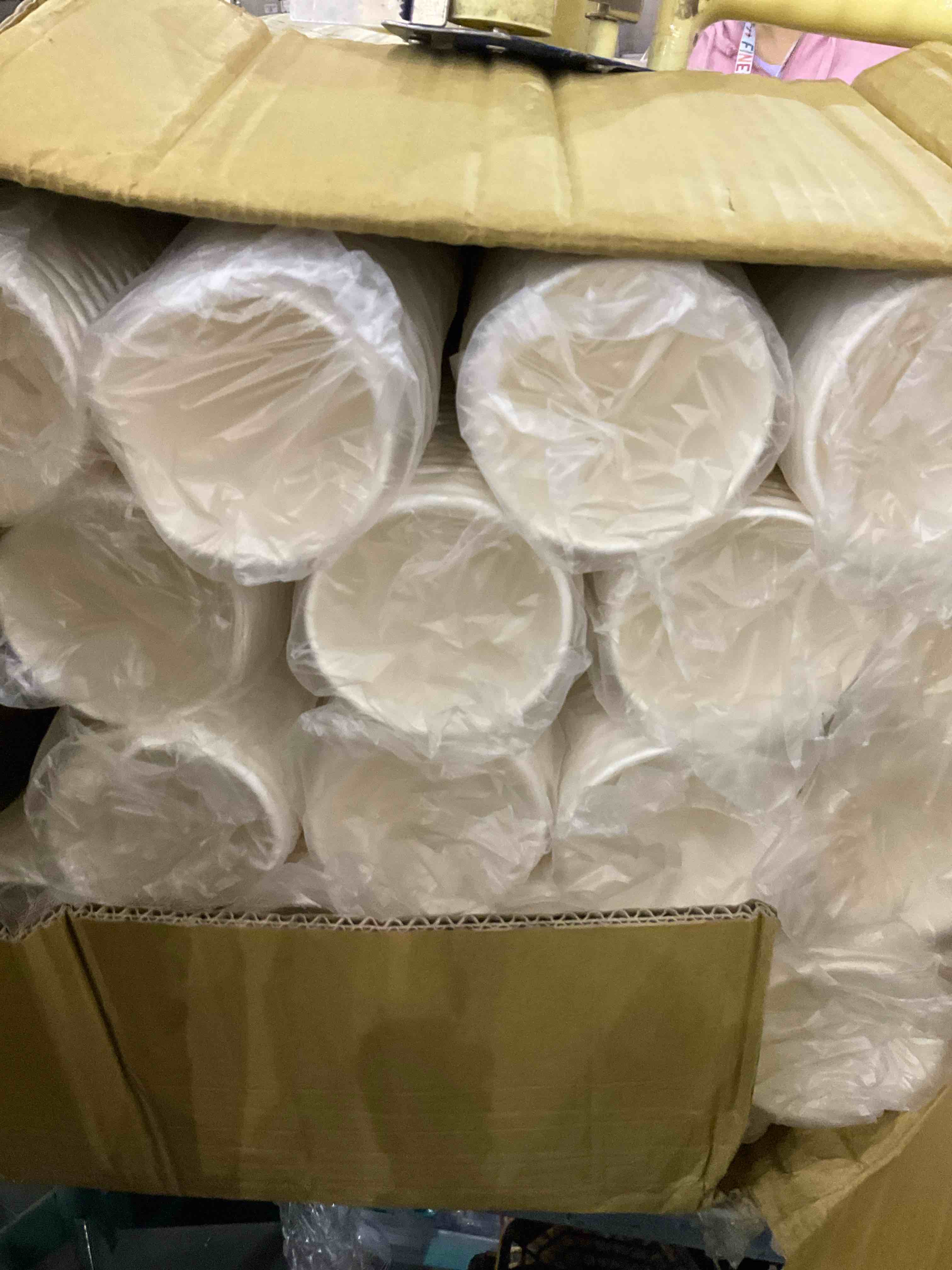 22oz paper cold cup white 