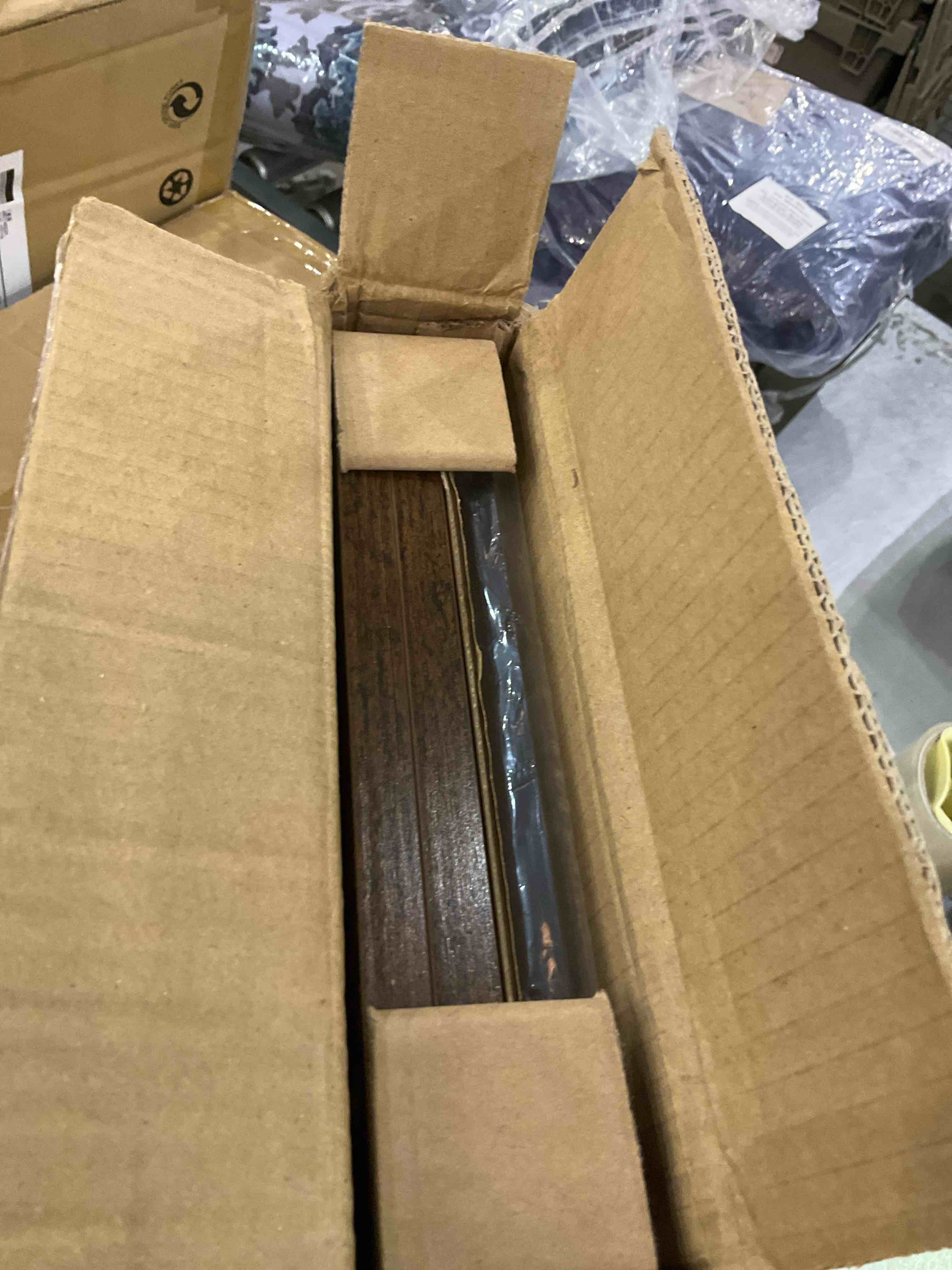 SONGMICS Cabinet Organizer Shelf, Set of 2 Kitchen Counter Shelves, Kitchen Storage, Spice Rack, Desk Organizer, Stackable, Expandable, Metal and Engineered Wood, Black and Rustic Brown UKCS200X01