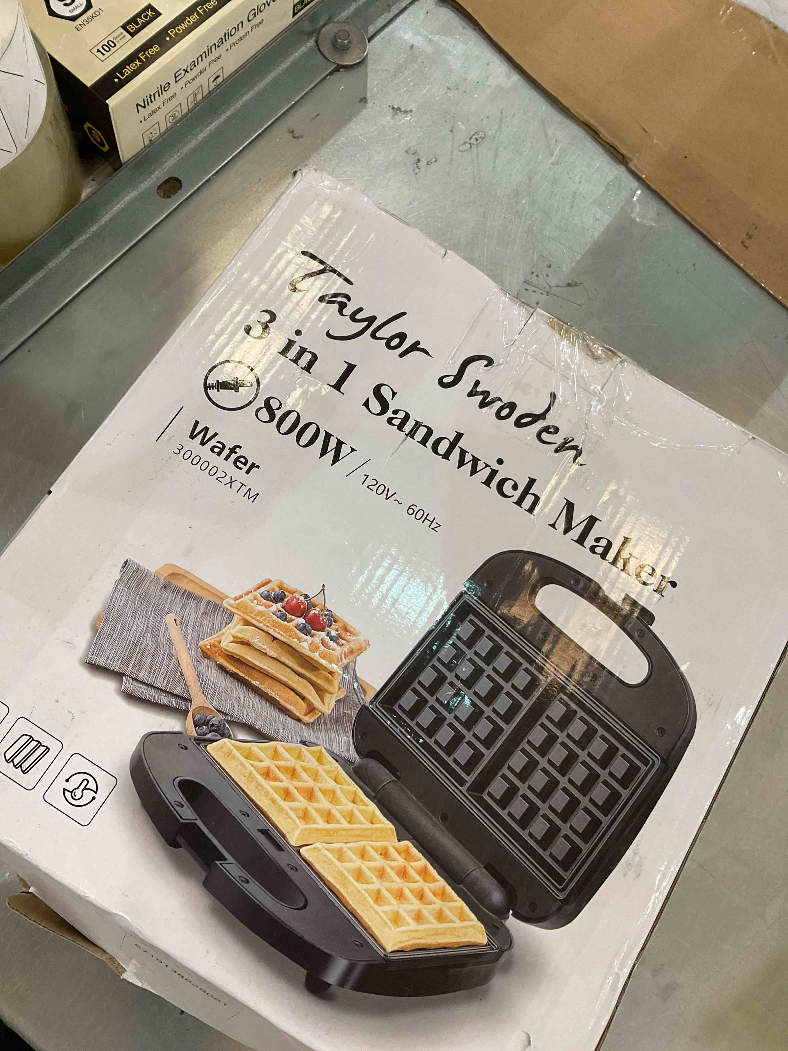 taylor swoden 3 in 1 sandwich maker 