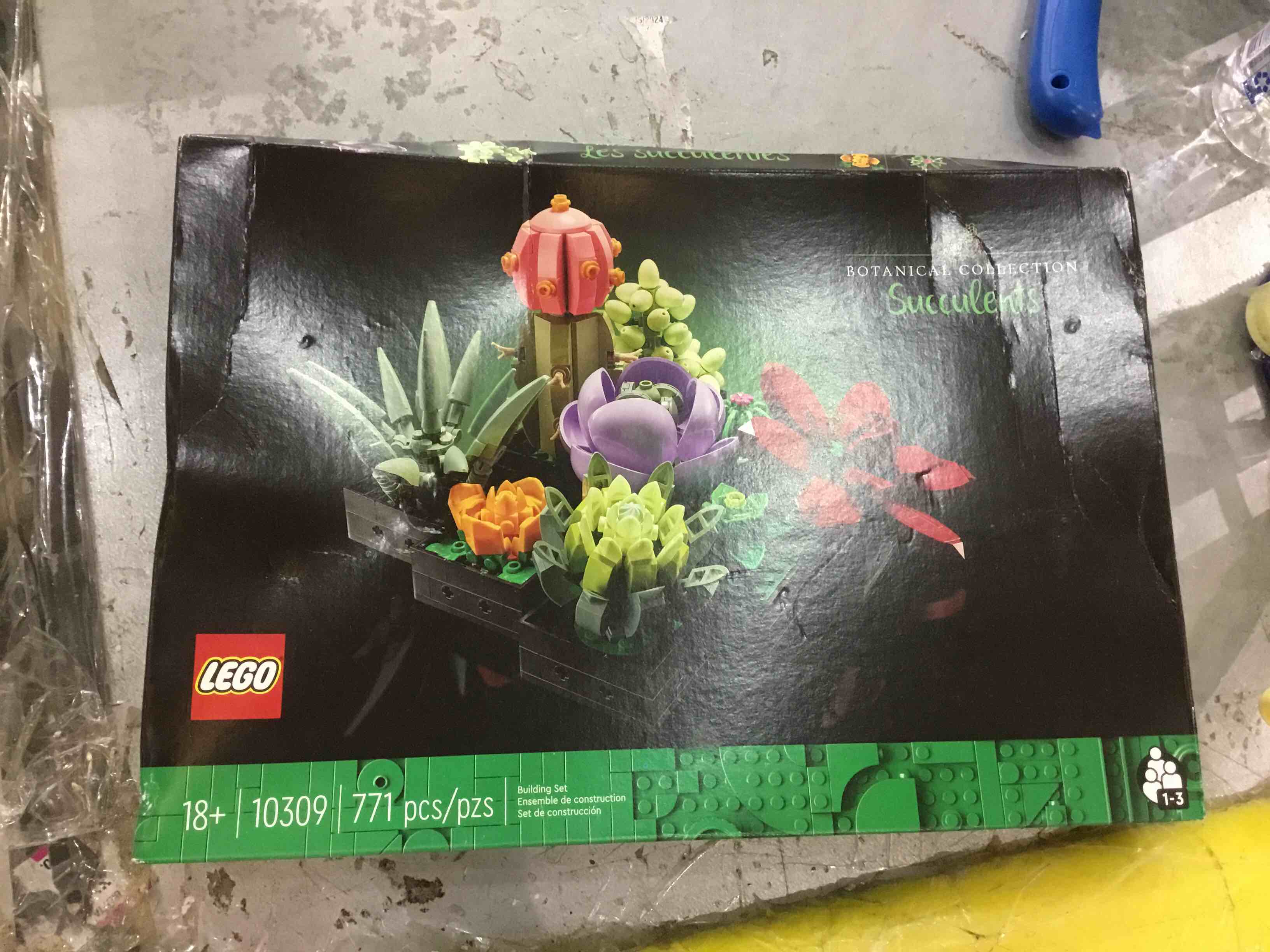 LEGO Succulents 10309 Plant Decor Building Set for Adults; Build a Succulents Display Piece for The Home or Office (771 Pieces)