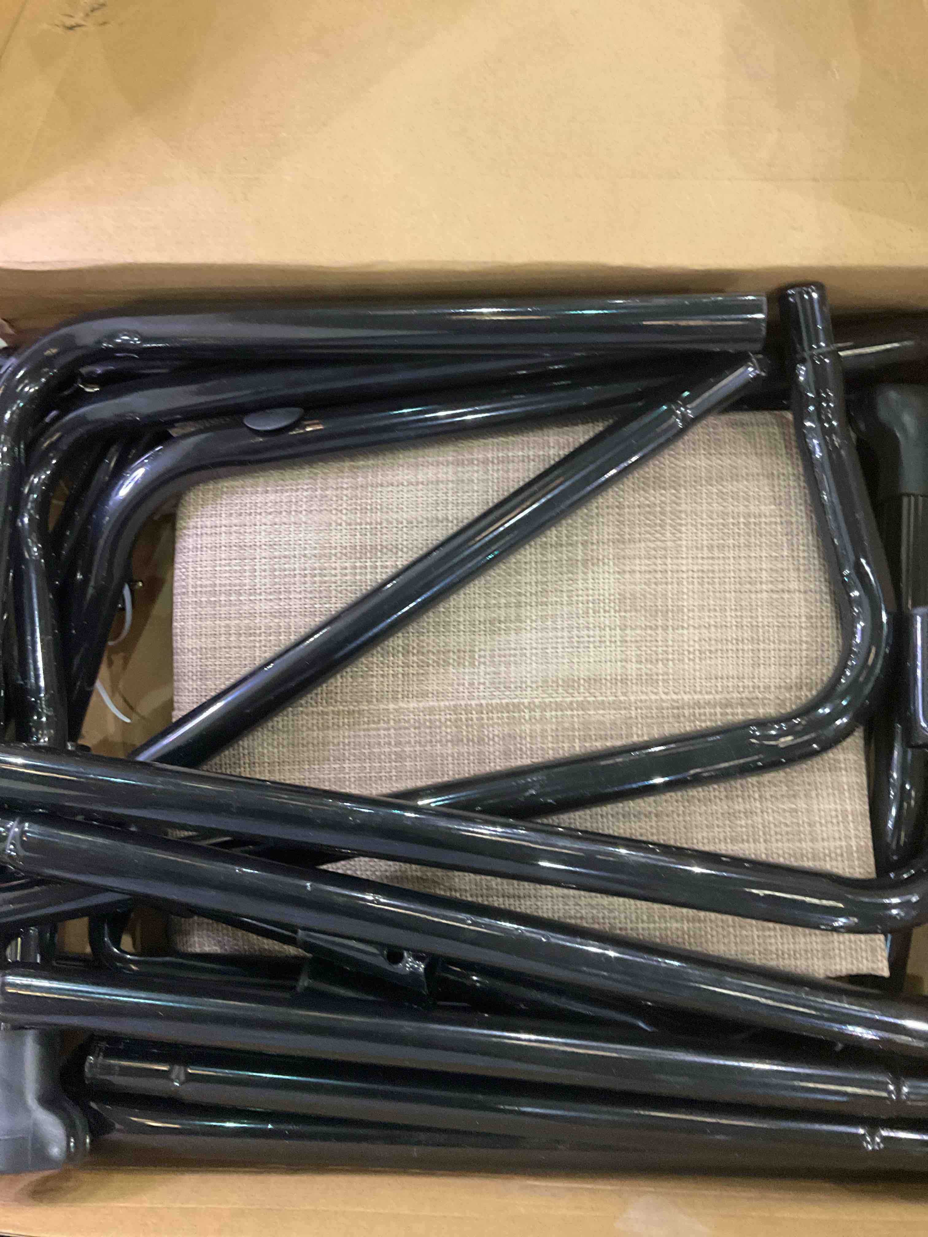 Veehoo Cooling Raised Dog Bed, Guardrail Elevated Dog Bed, Chewproof Dog Bed Frame with Washable & Breathable Teslin Mesh, Non-Slip Dog Sofa Bed Cot for Indoor & Outdoor, XX Large, Beige Coffee