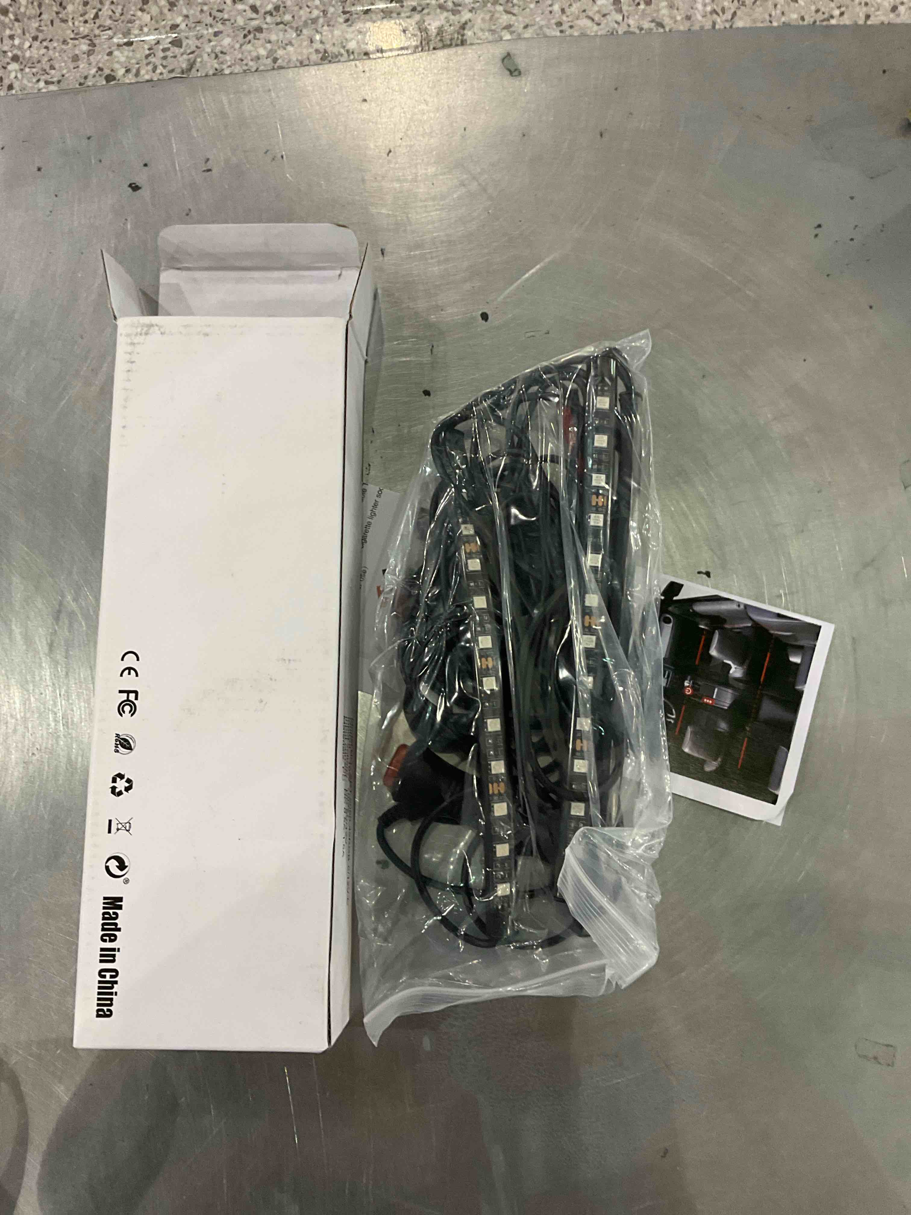 Nilight RGB LED Car Interior Stripe Light with APP Control Multicolor Music Sync Mode Waterproof Car Under-Glow Lighting Lamp Kits Universal Cars Truck ATV UTV,2 Years Warranty