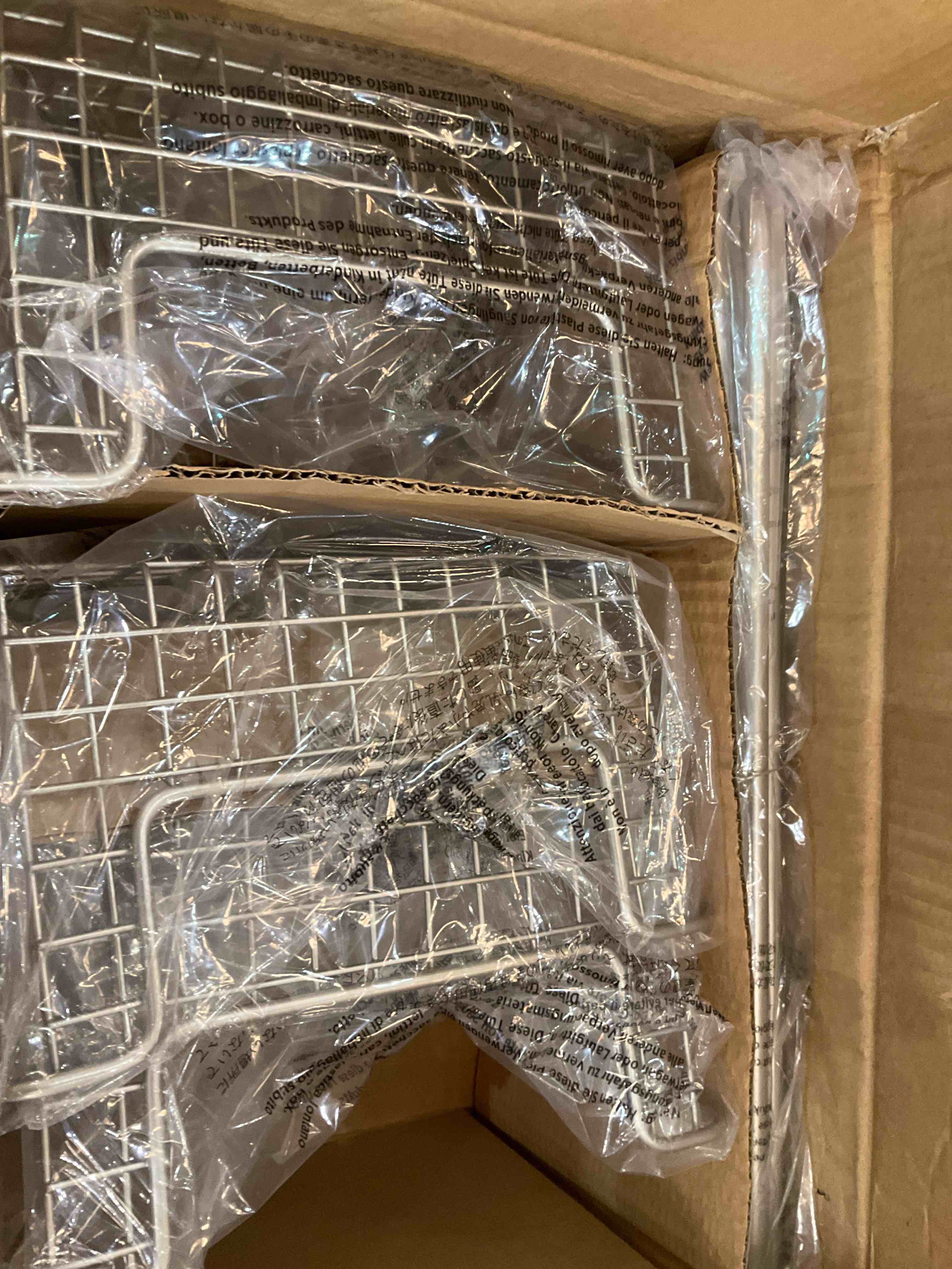 3-Tier Basket Shelf - PC Satin