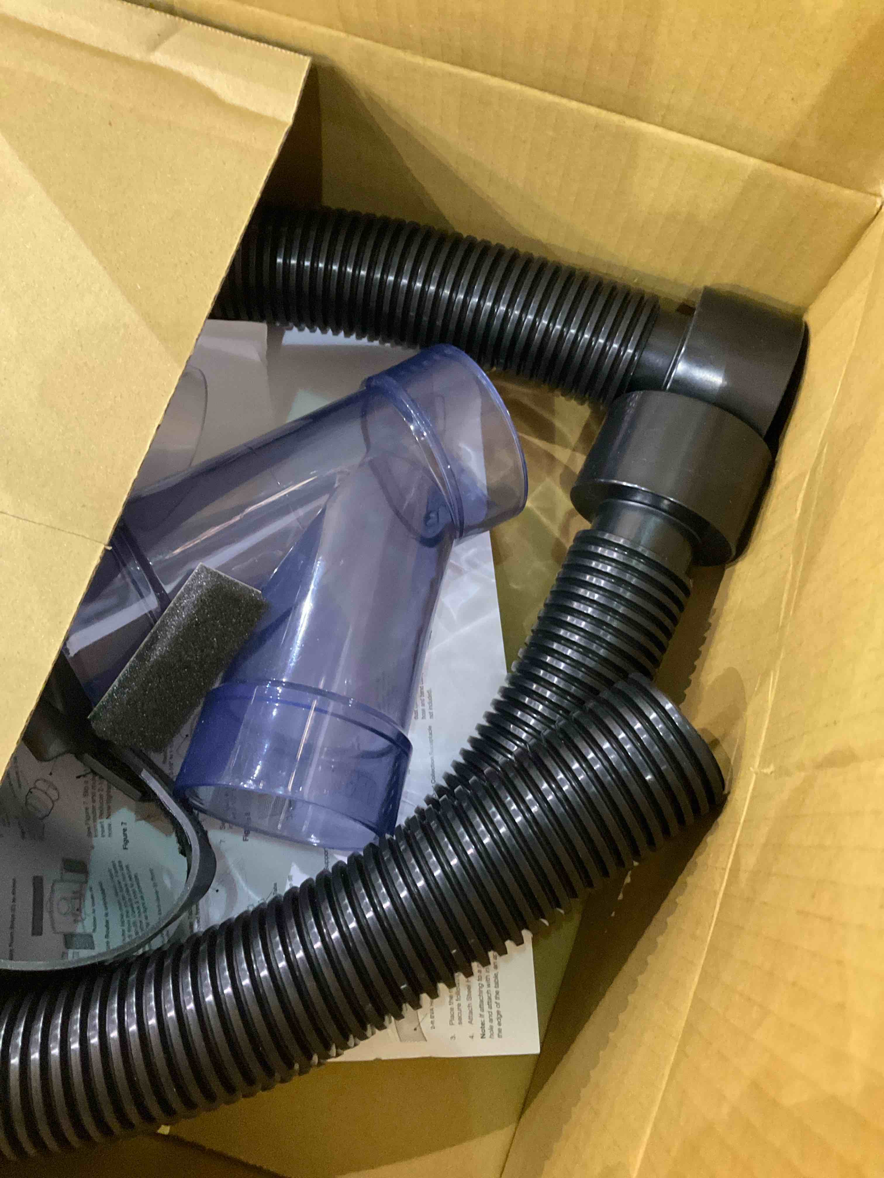 POWERTEC 70331 Workshop Dust Collection System for Router Tables, Universal Woodworking Series