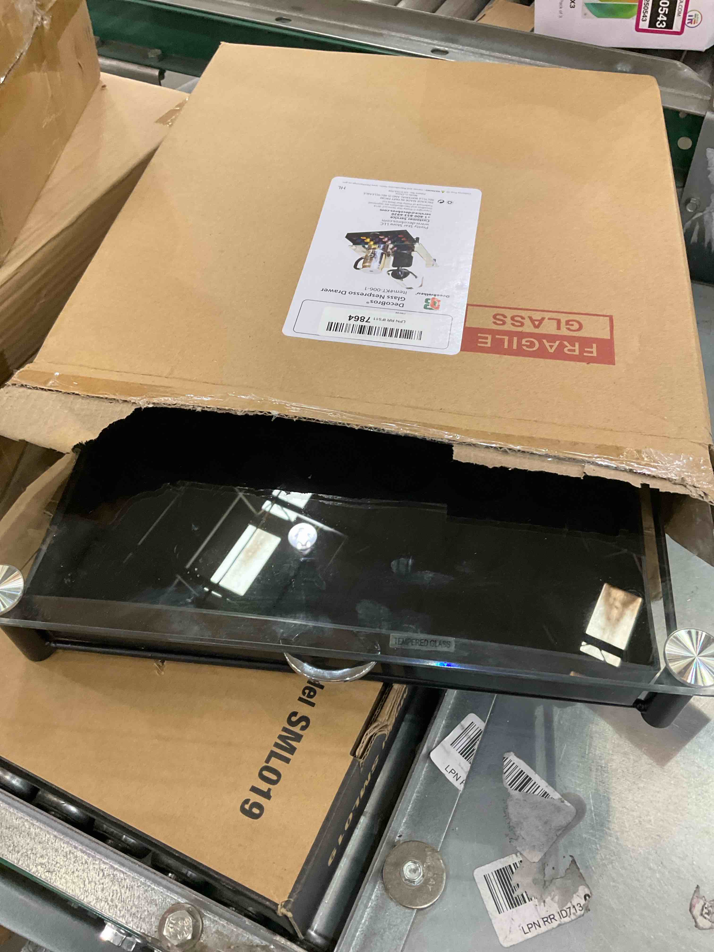 DecoBros Glass Nespresso Drawer 