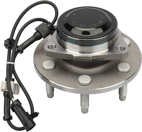 Wheel Hub and Bearing Assembly Front Side Polished Protected 2WD 5Lugs