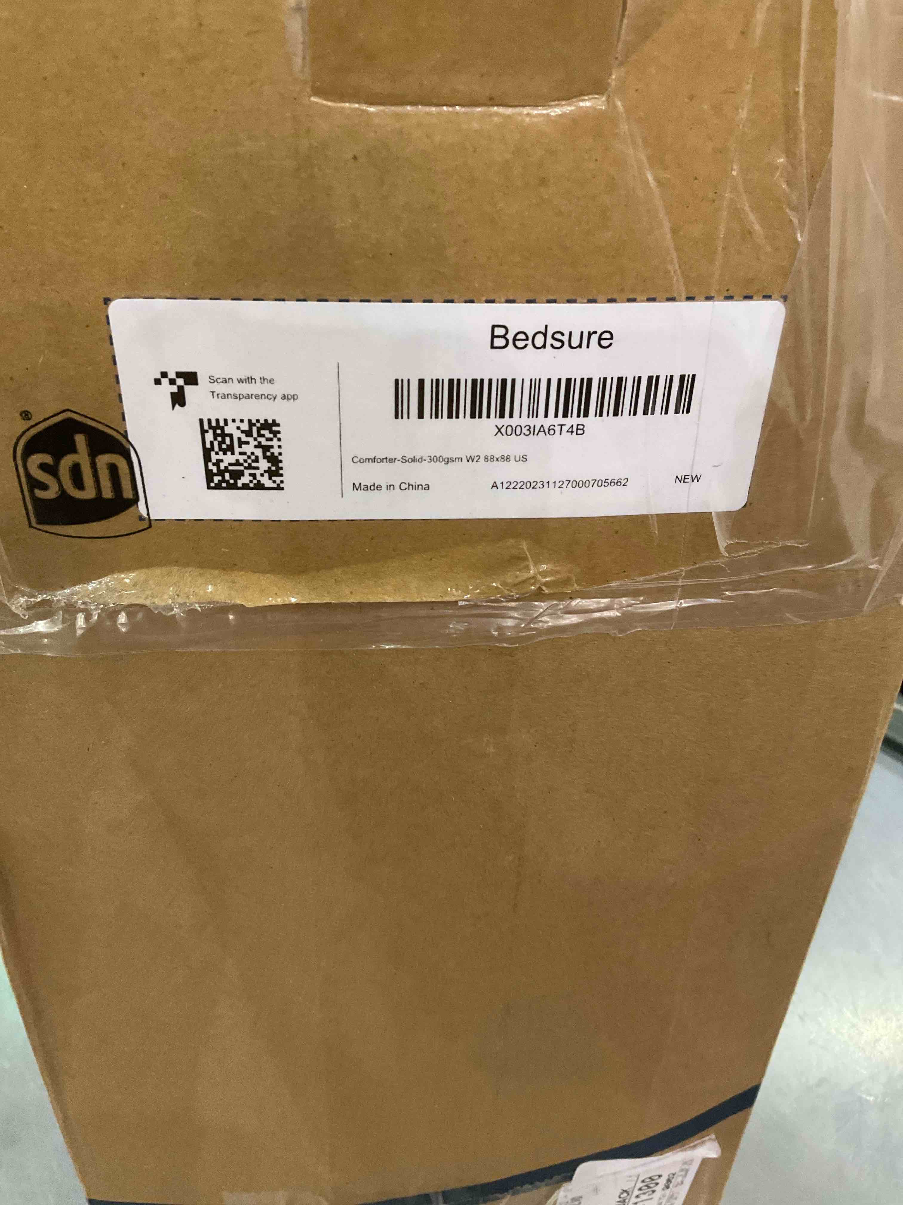 Bedsure Comforter-Solid-300gsm W2 88x88 US