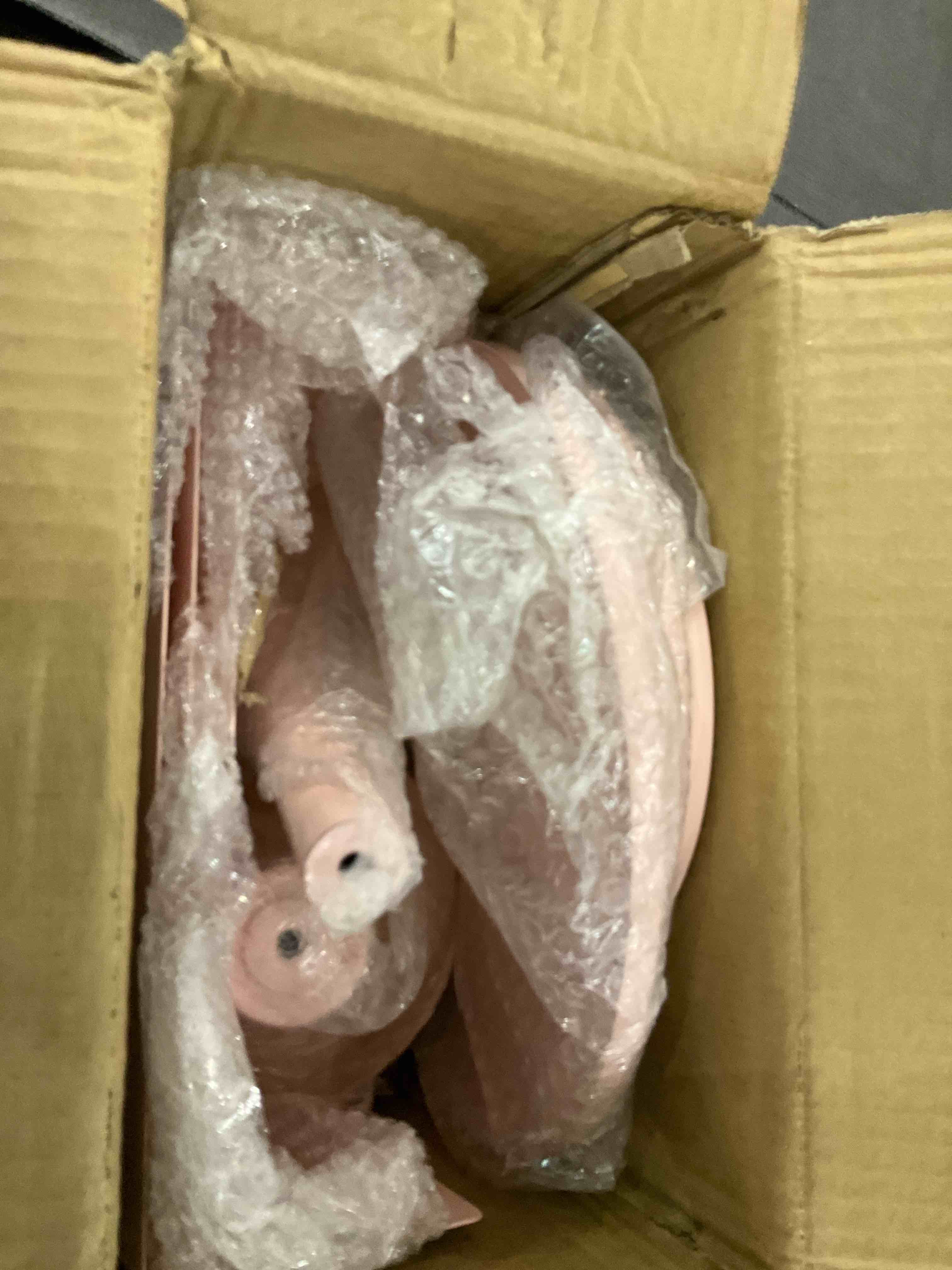 6PCS Cake Stand Set, Pink Metal Cake Stands for Party, Dessert Table Display Set, 3 Size Round Cake Pedestal Stand with Cupcake Risers Stands, Dessert Cake Holders for Weddings, Birthday, Baby Shower