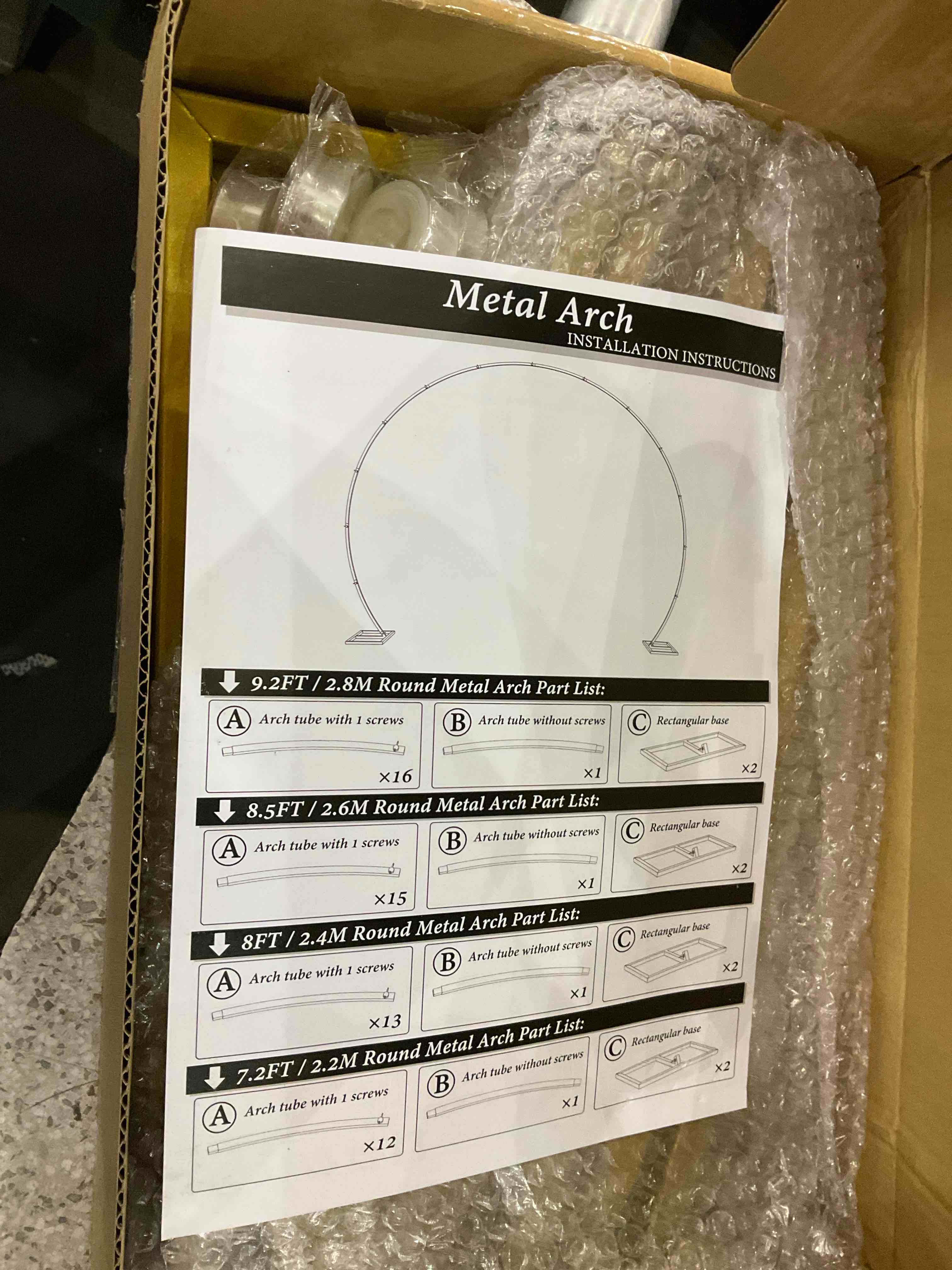 Putros8FT Wedding Arc... Graduation Decoration