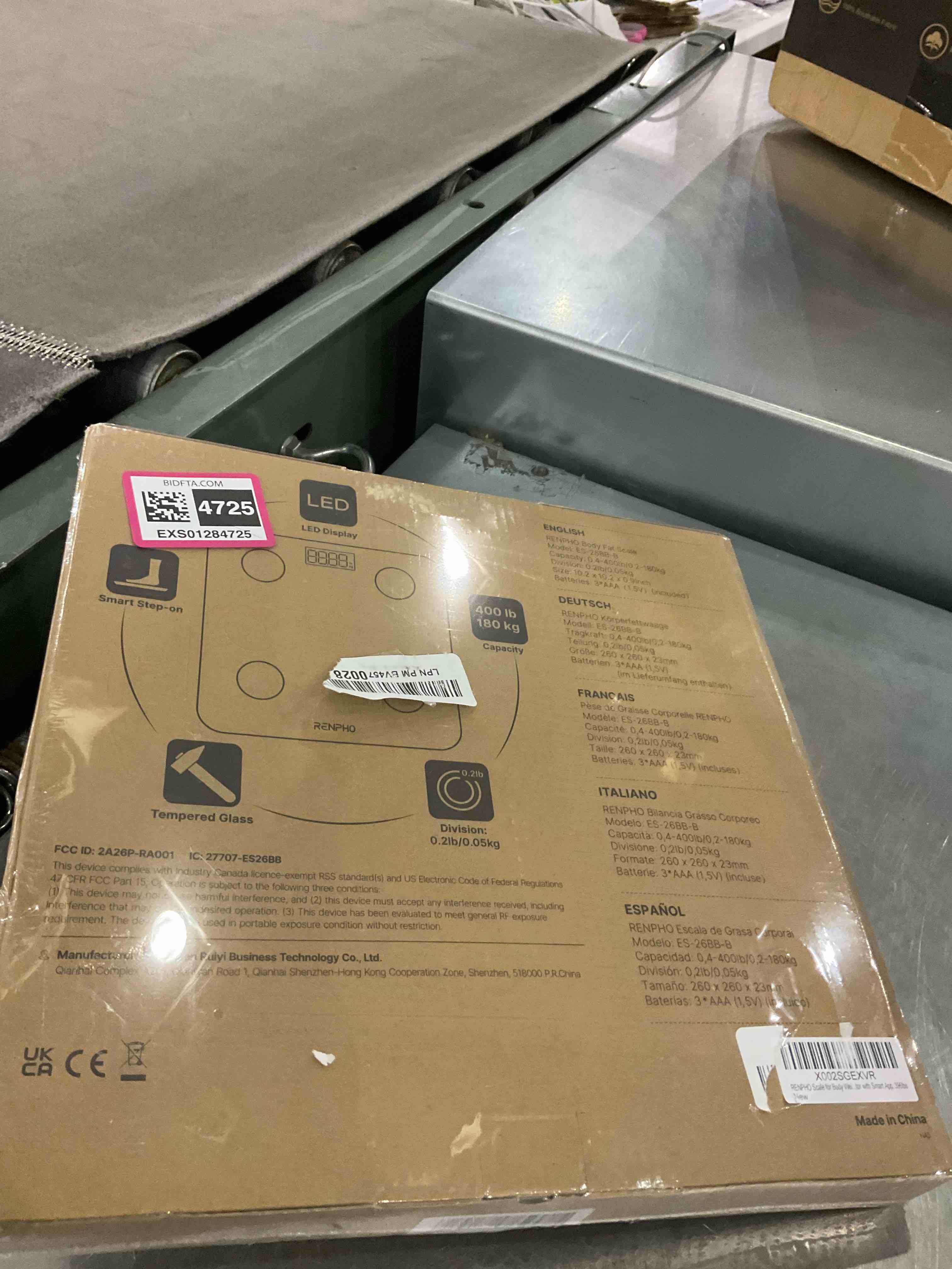 RENPHO Scale for Body with Smart App, 396lbs 