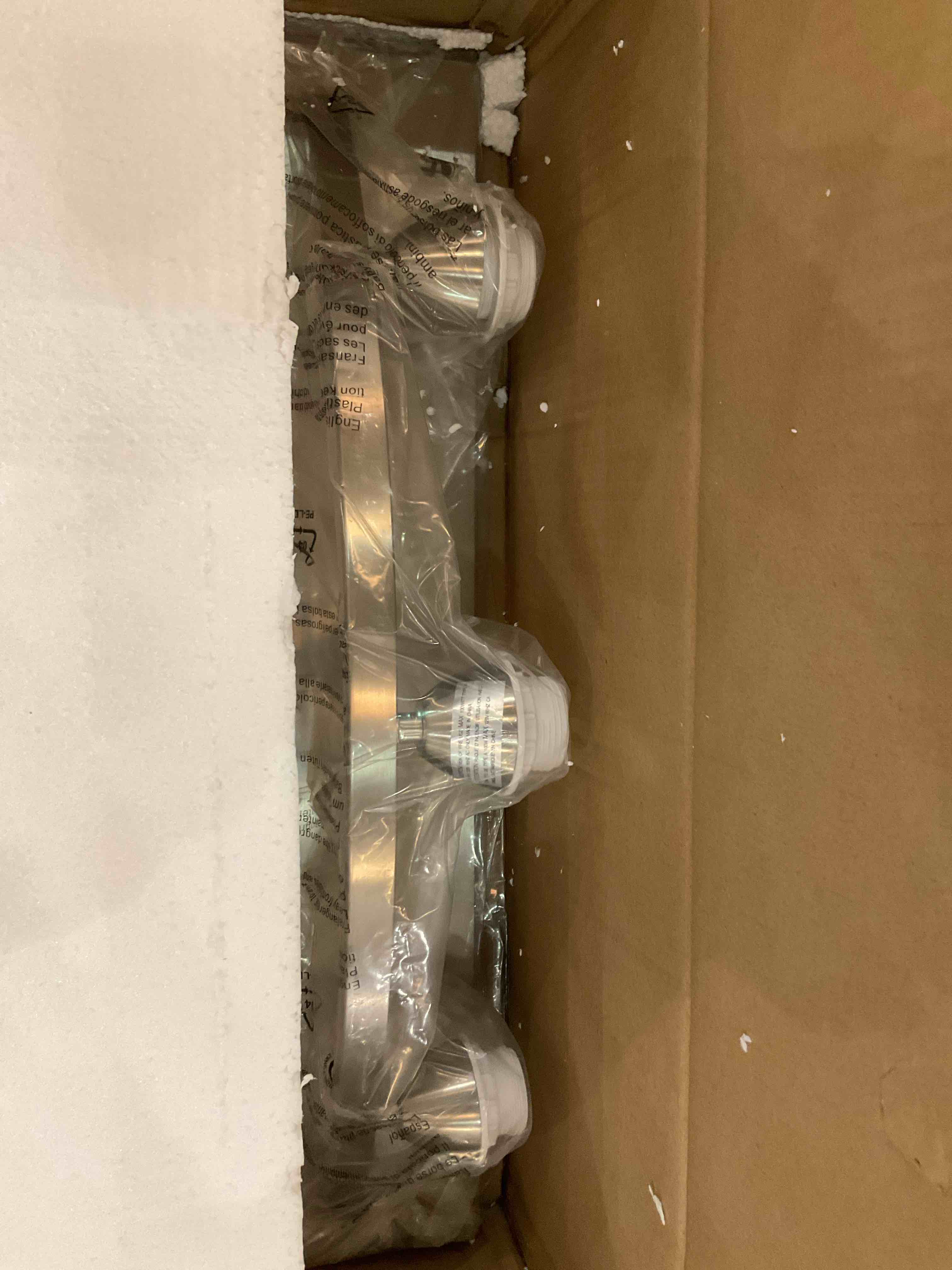 Vanity Bath Light Bar Interior Lighting Fixtures Over Mirror Modern Glass Shade, Wall Sconce Lighting with Glass Shades