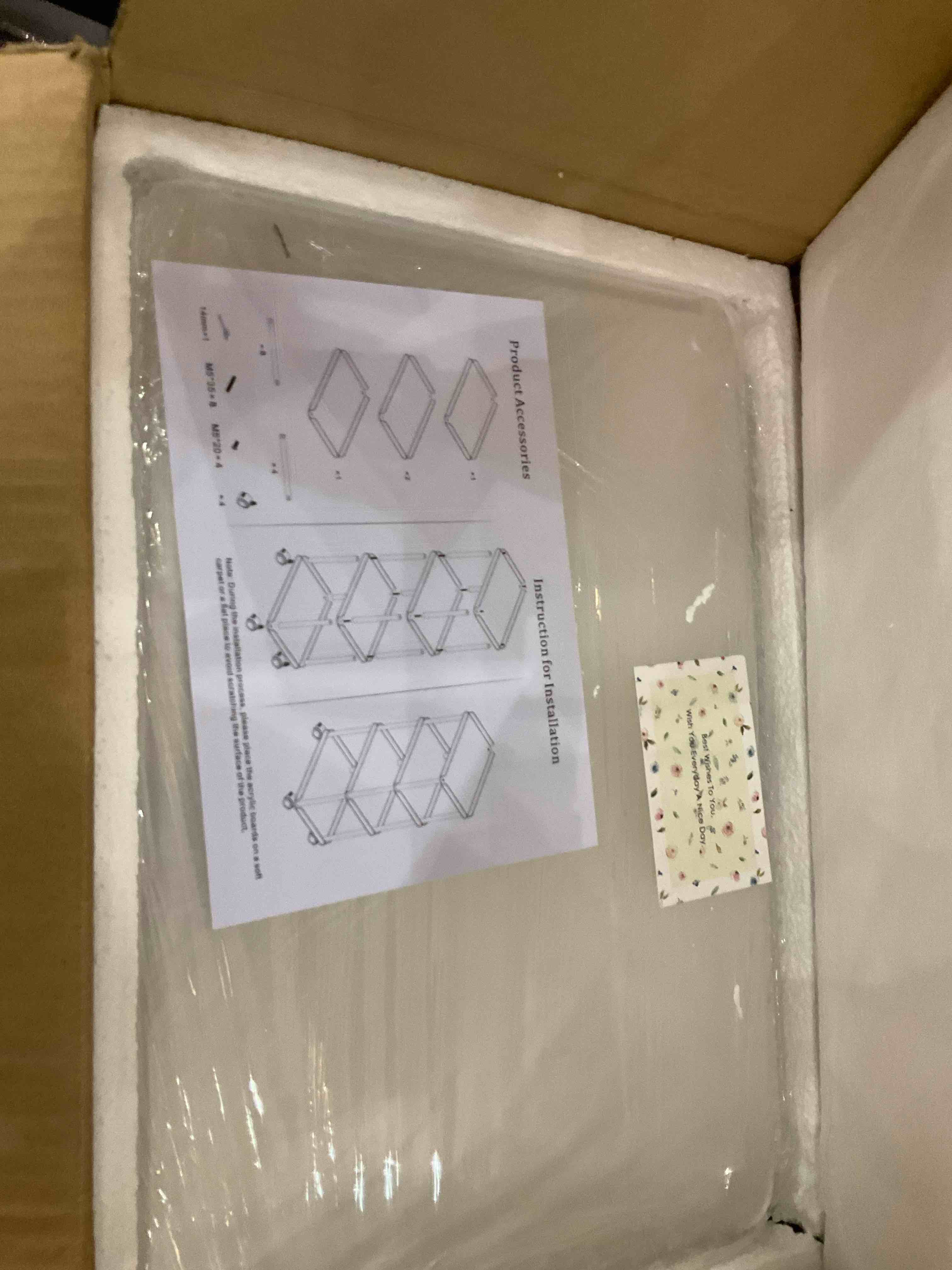 AQUIVER Acrylic Slim Storage Cart - 4 Tiers Narrow Rolling Cart - Utility Cart for Kitchen, Bathroom, Living Room, Laundry - 15.6 '' L x 10.2 '' W x 33.9 '' H