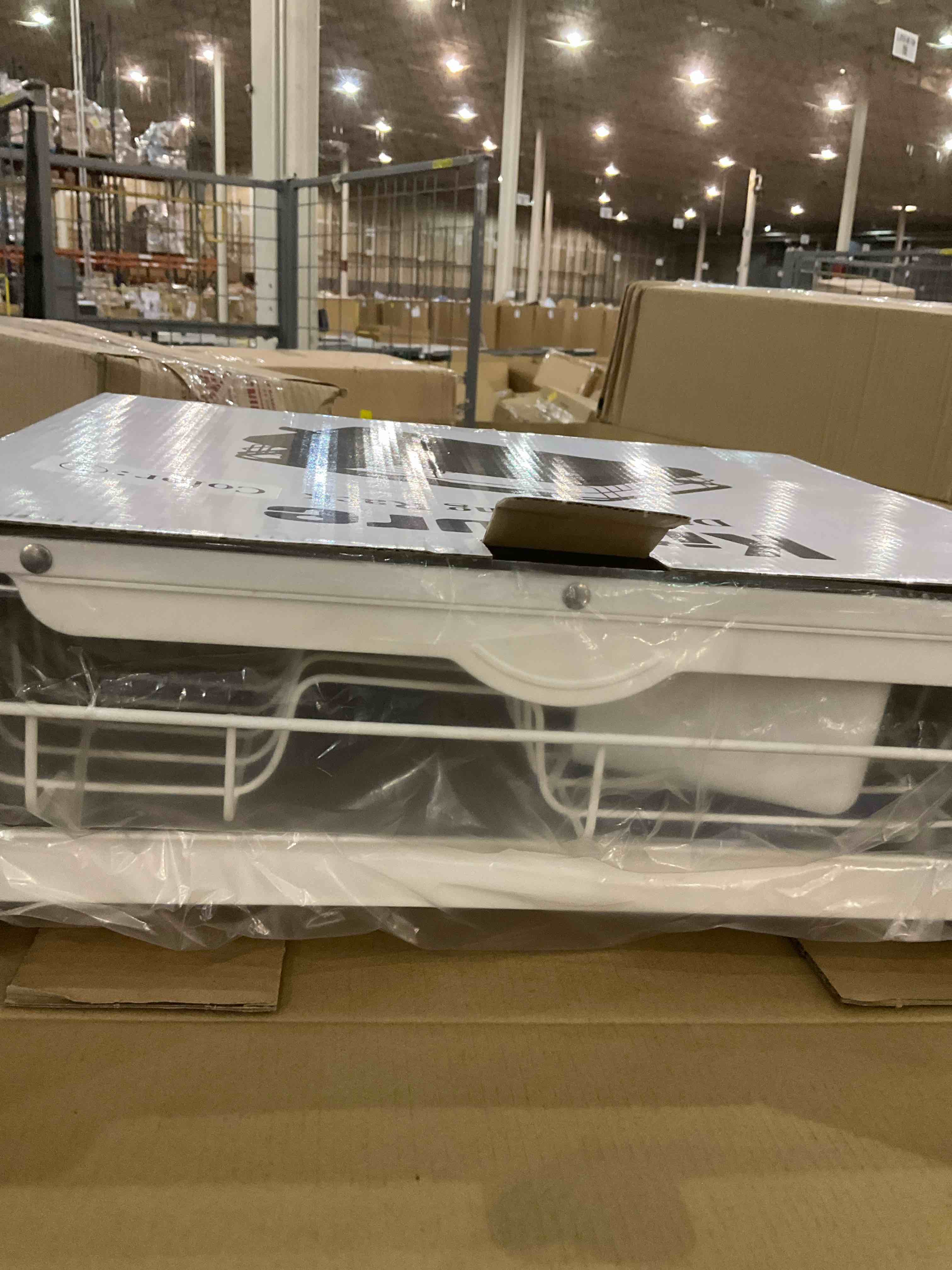 Kitsure Dish Drying Rack in Sink - Dual-Use Dish Rack for Countertops & Sinks, Stainless Steel Dish Rack for Kitchen Counter, Over The Sink Kitchen Drying Rack with a Draindboard, White