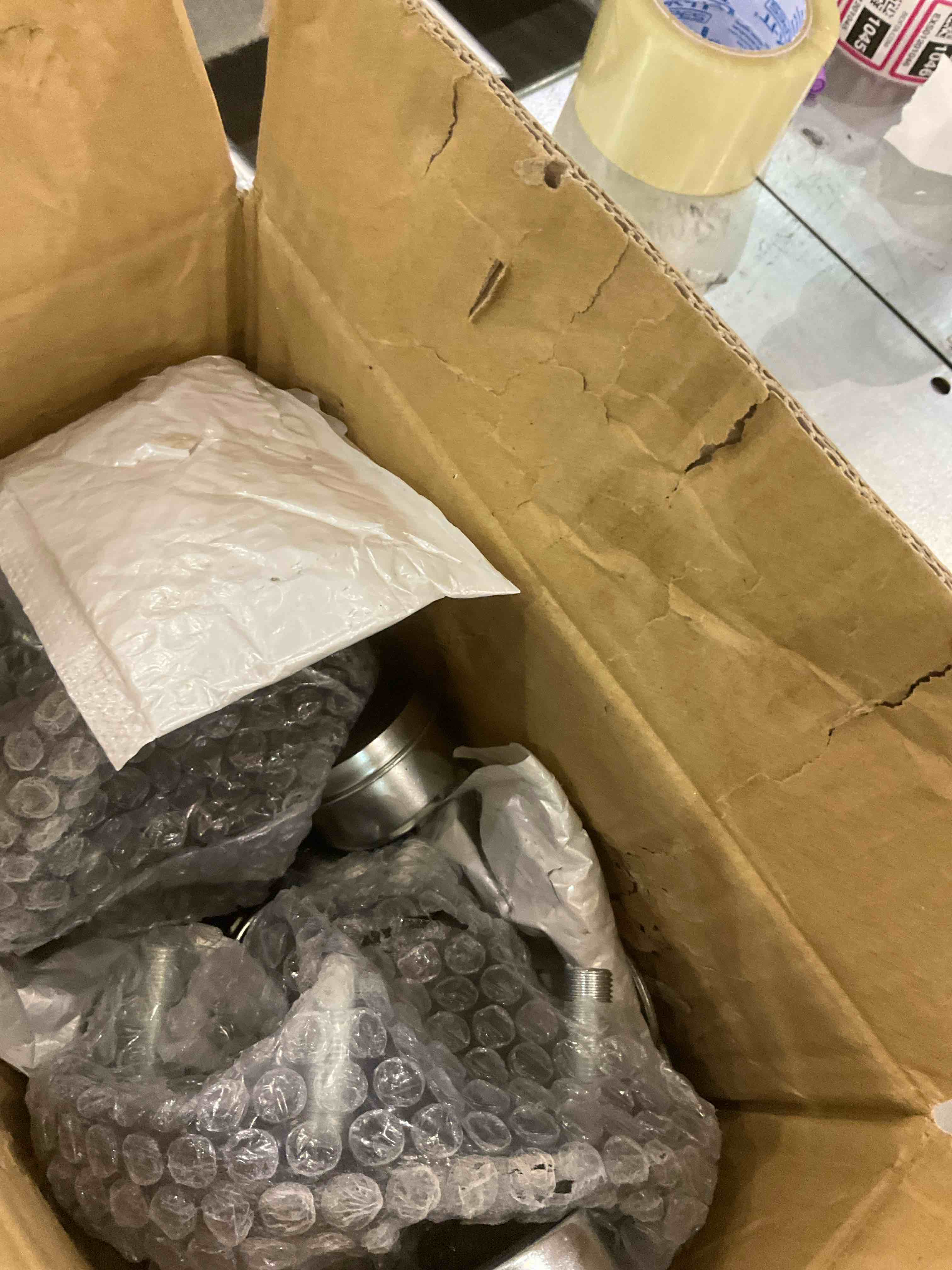 GREPSPUD 2 Sets Trailer Idler Hub Kits 5 on 4.5 for 3500 lbs Trailer Axle, with Extra 2pcs Dust Caps & 4pcs Rubber Plugs, 5x4.5 Trailer Replacement Hub 5-Hole Trailer Wheel Hubs Kit 5 Lug Bolt