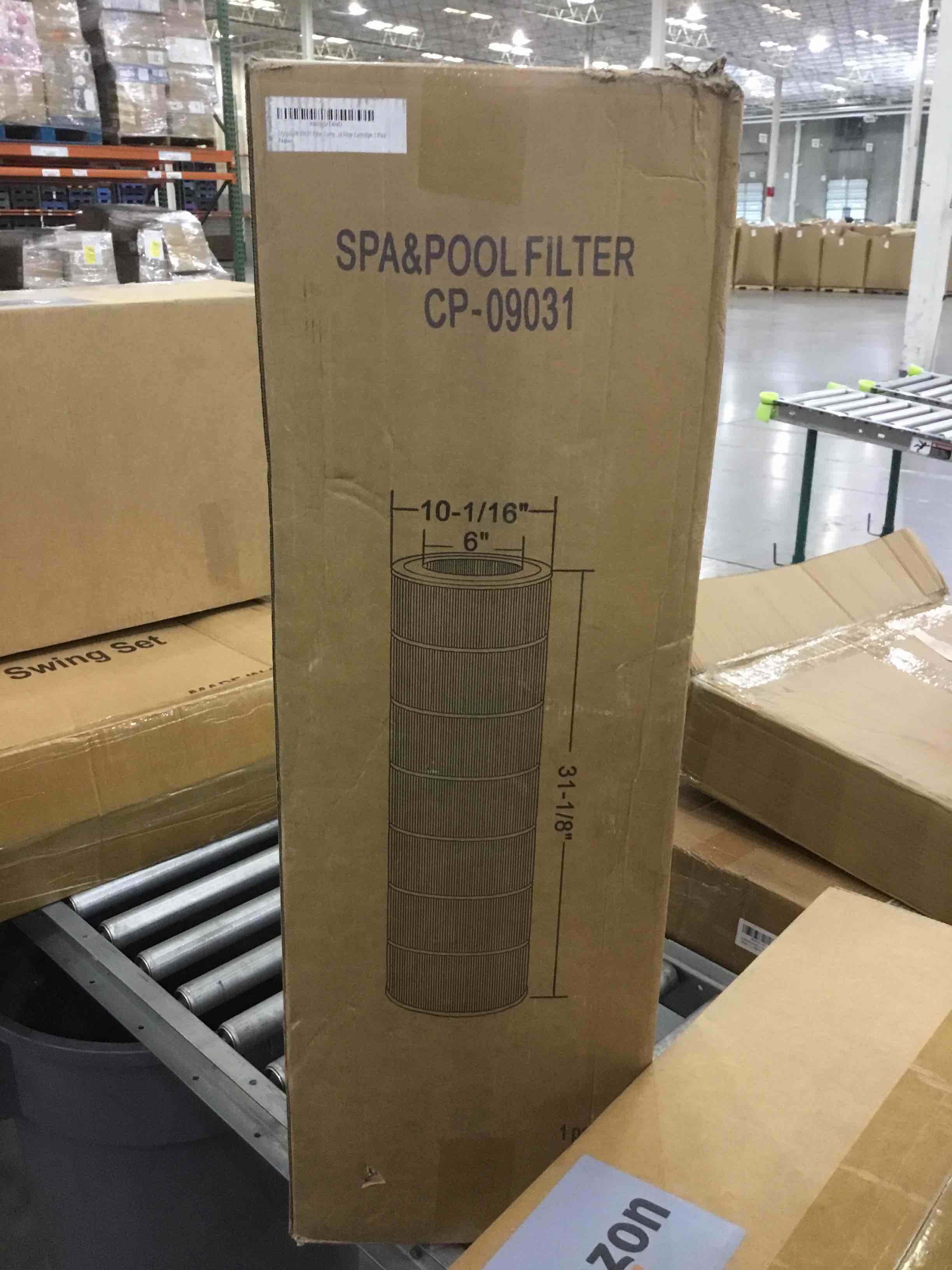 PRB50-IN Spa Filter Cartridge Replaces for C-4950, 413-212-02, Filbur FC-2390, 03FIL1600, 17-2380, J200 Series, SD-00201, SD-00455, Darlly 40506, 50 Sq.Ft Hot Tub Filter, 1 Pack