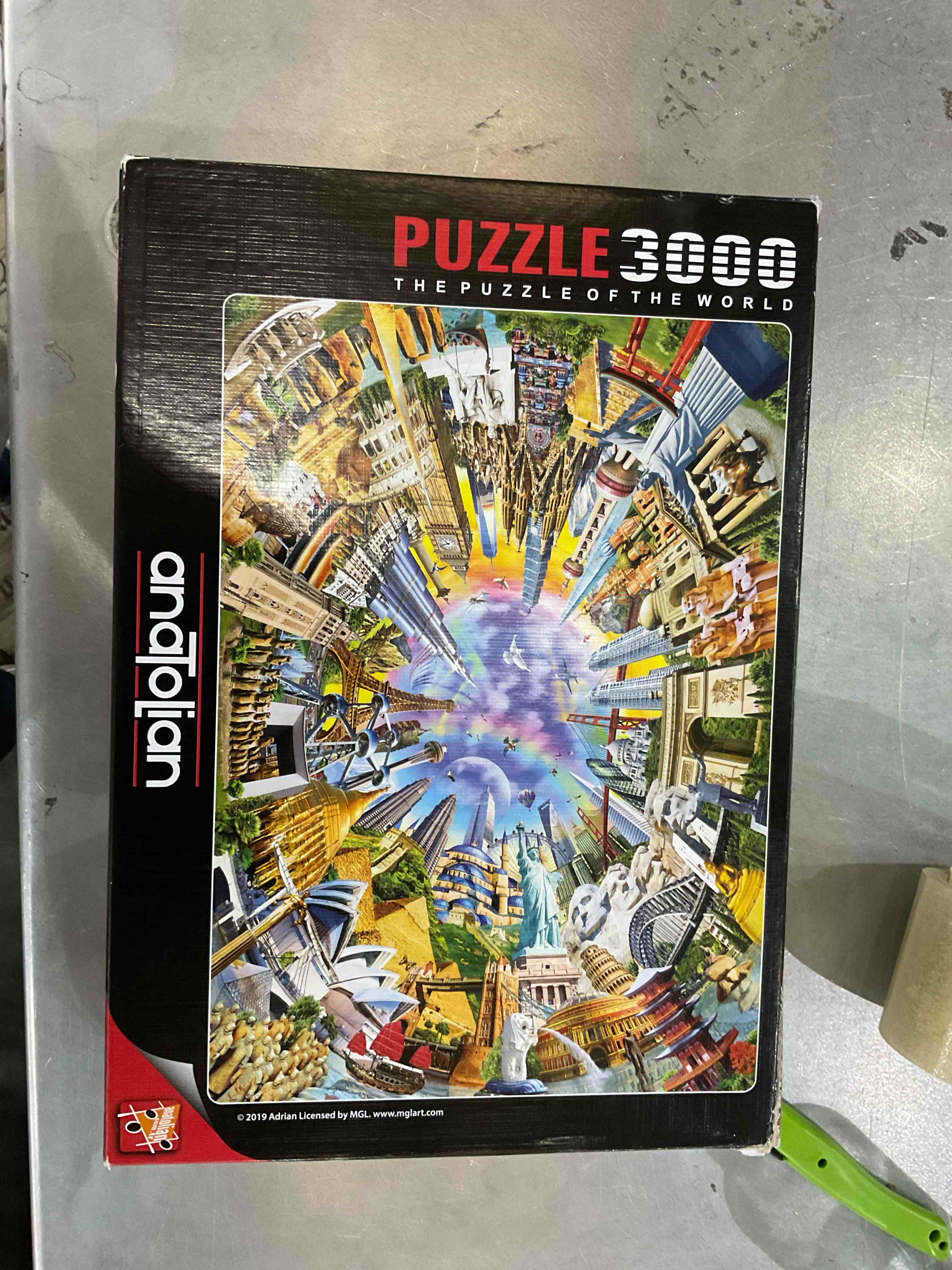Anatolian Puzzle - 360 World, 3000 Piece Jigsaw Puzzle, 4916