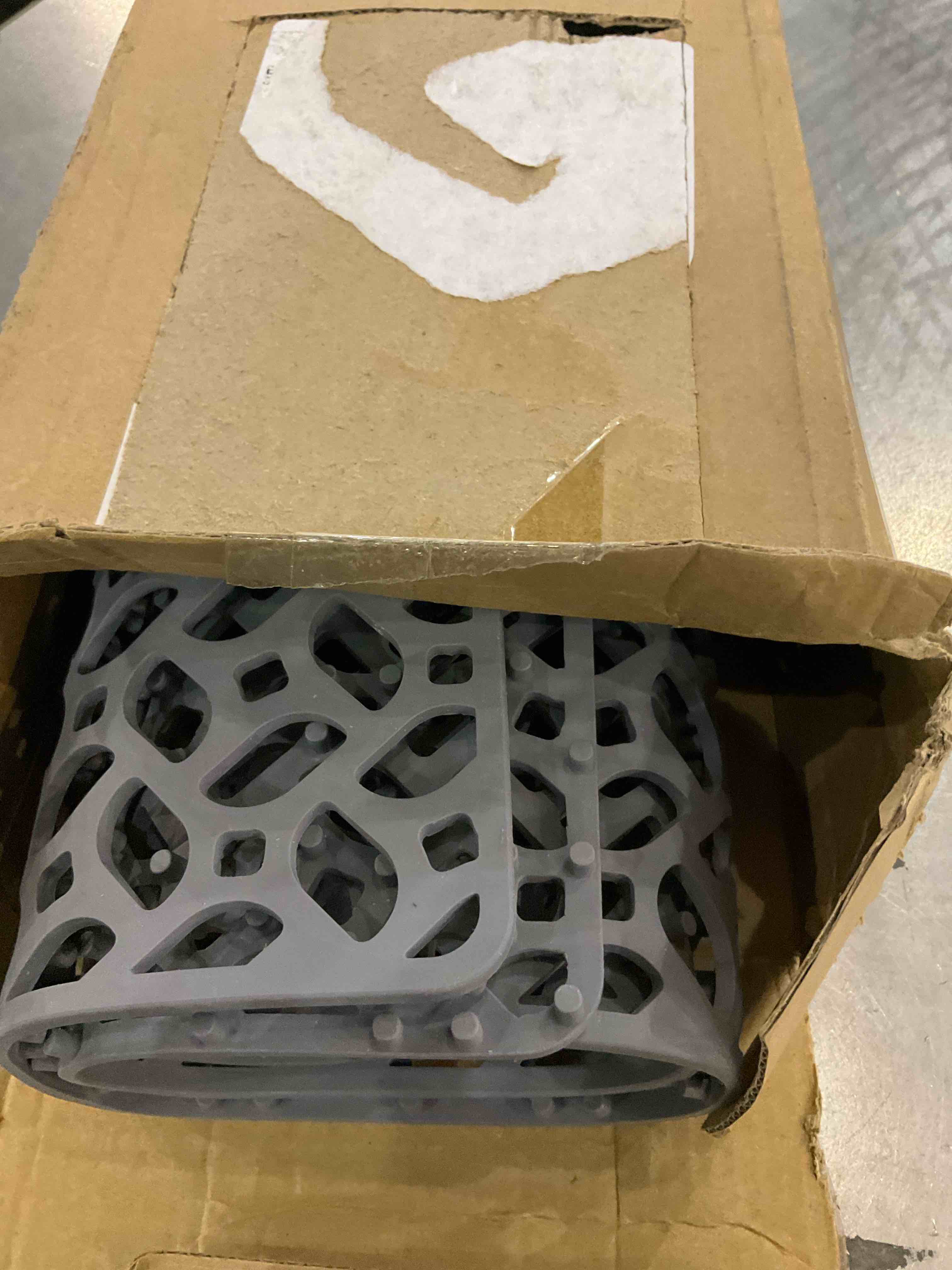 Sink Mat Protector for Kitchen Sink, JUSTOGO 29.5" x 15.6" Silicone Kitchen Sink Protector Grid for Stainless Steel Sink with Rear Drain, Heat Resistant