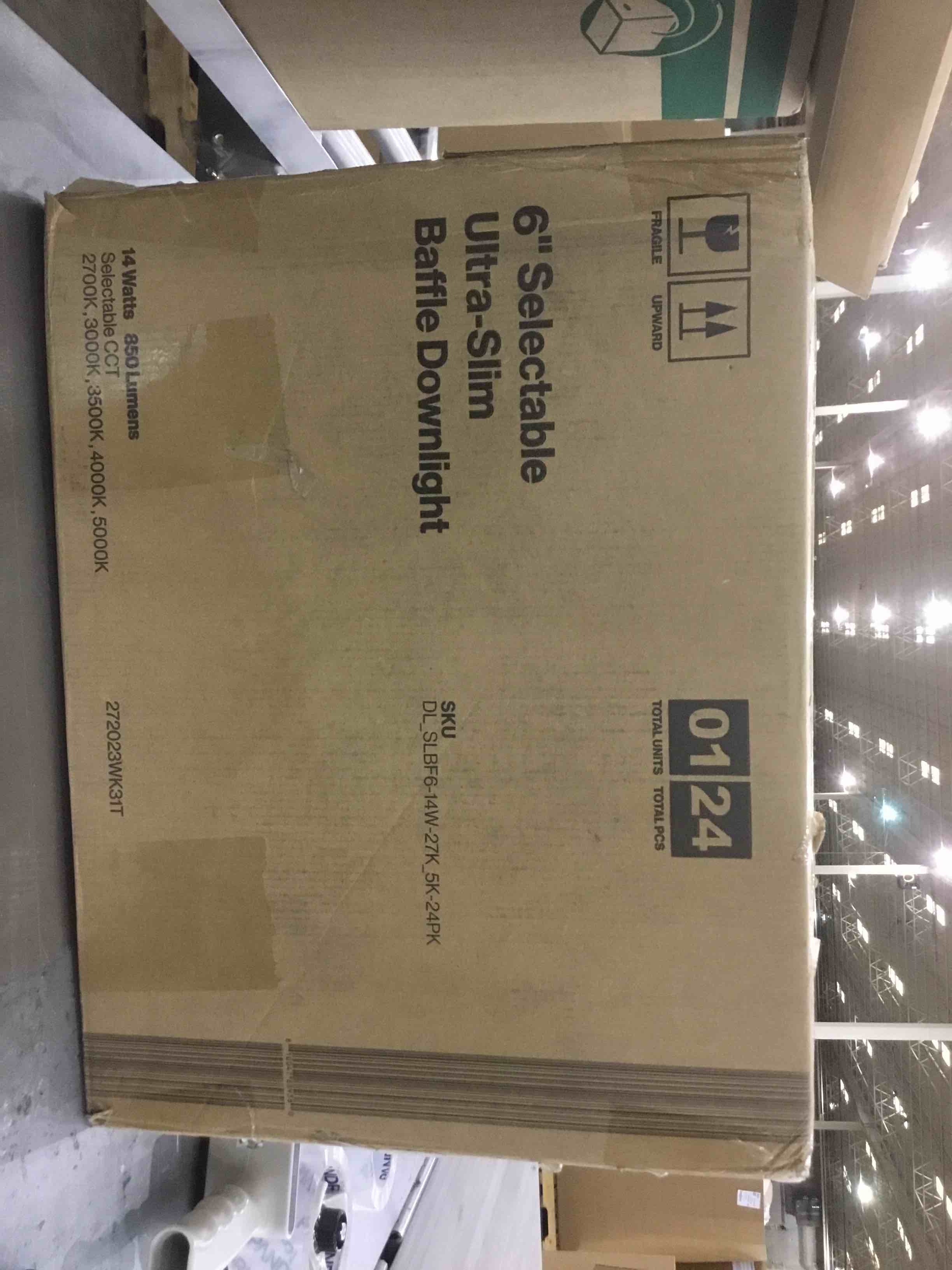Sunco 12 Pack 5CCT 6 Inch Ultra Thin LED Recessed Ceiling Lights Slim, 1500LM High Brightness, 2700K/3000K/3500K/4000K/5000K Selectable, Dimmable, 14W, Canless Wafer with Junction Box - Energy Star