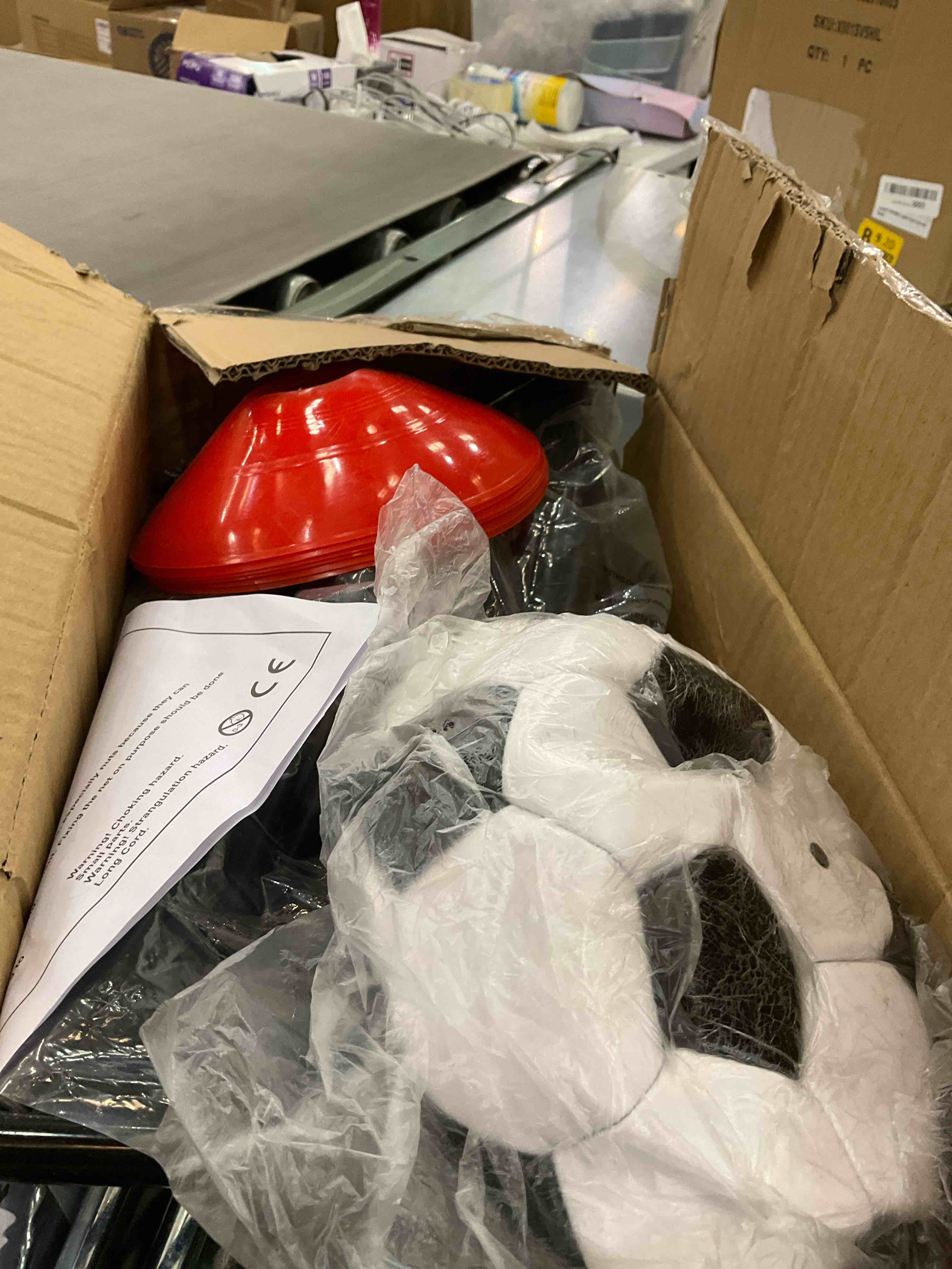 Kids Soccer Goals for Backyard Set - 2 of 6x4 ft Portable Soccer Goal Training Equipment, Practice Soccer Net with Soccer Ball, Cones, Bag, Soccer Set for Kids Youth Toddler Games, Sports Outdoor Play