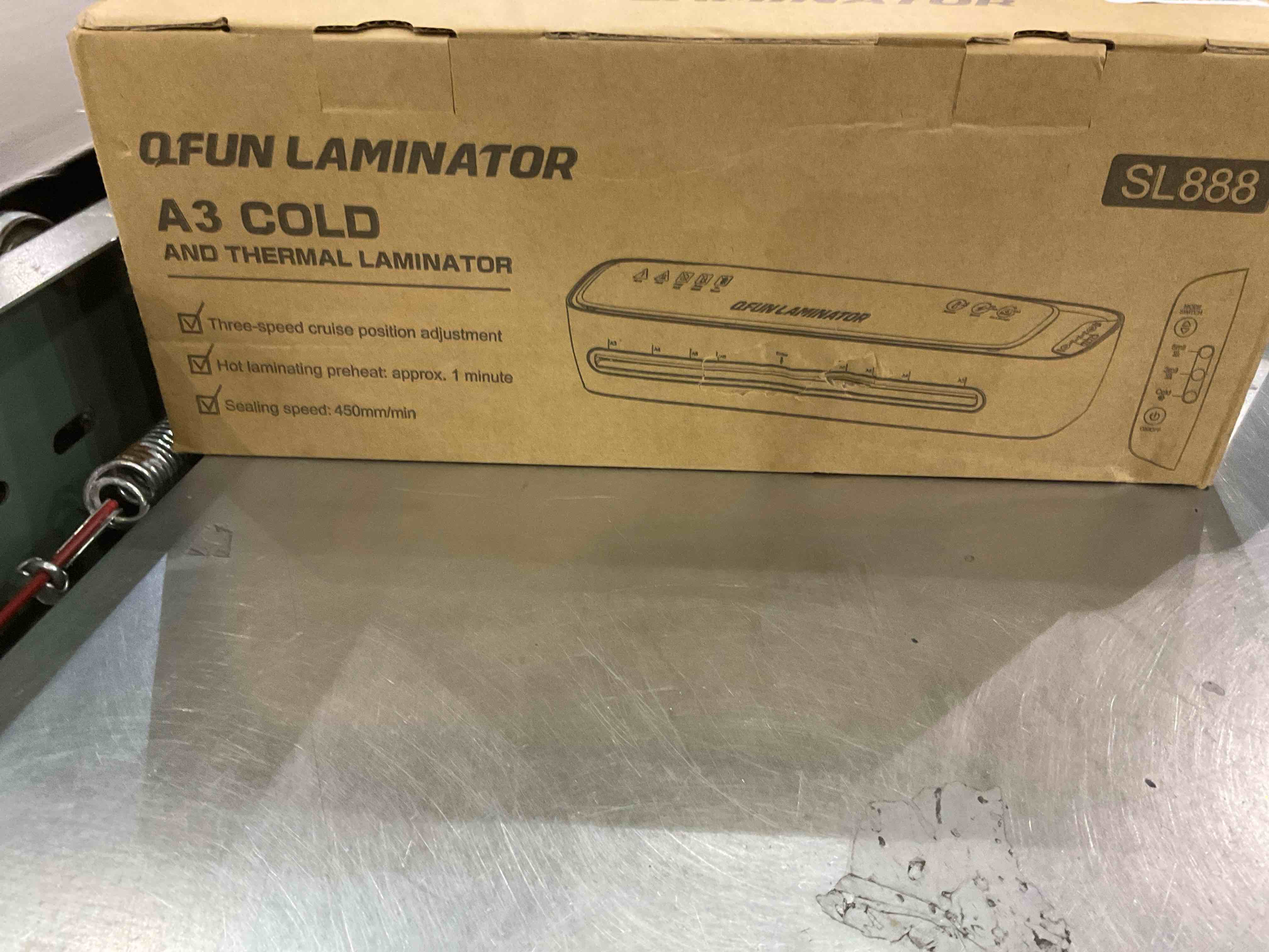 Laminator Machine 13-Inch Thermal Lamination with Laminating Sheets 9 in1 Office Desktop Laminate Machine, Portable A3 Laminater for Teachers Personal 60S Warm-Up Never Jam