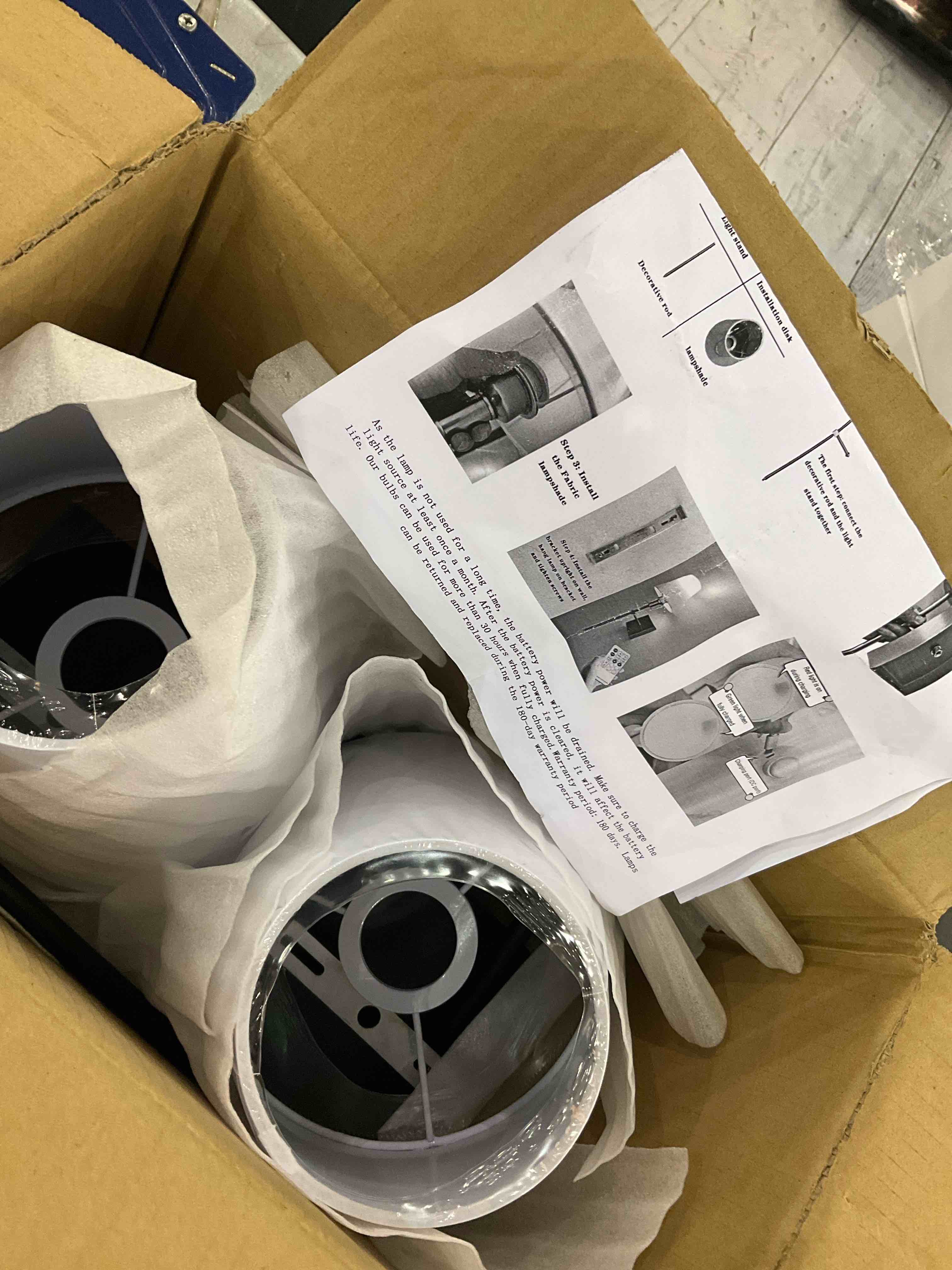 wall lamp, pack of 2