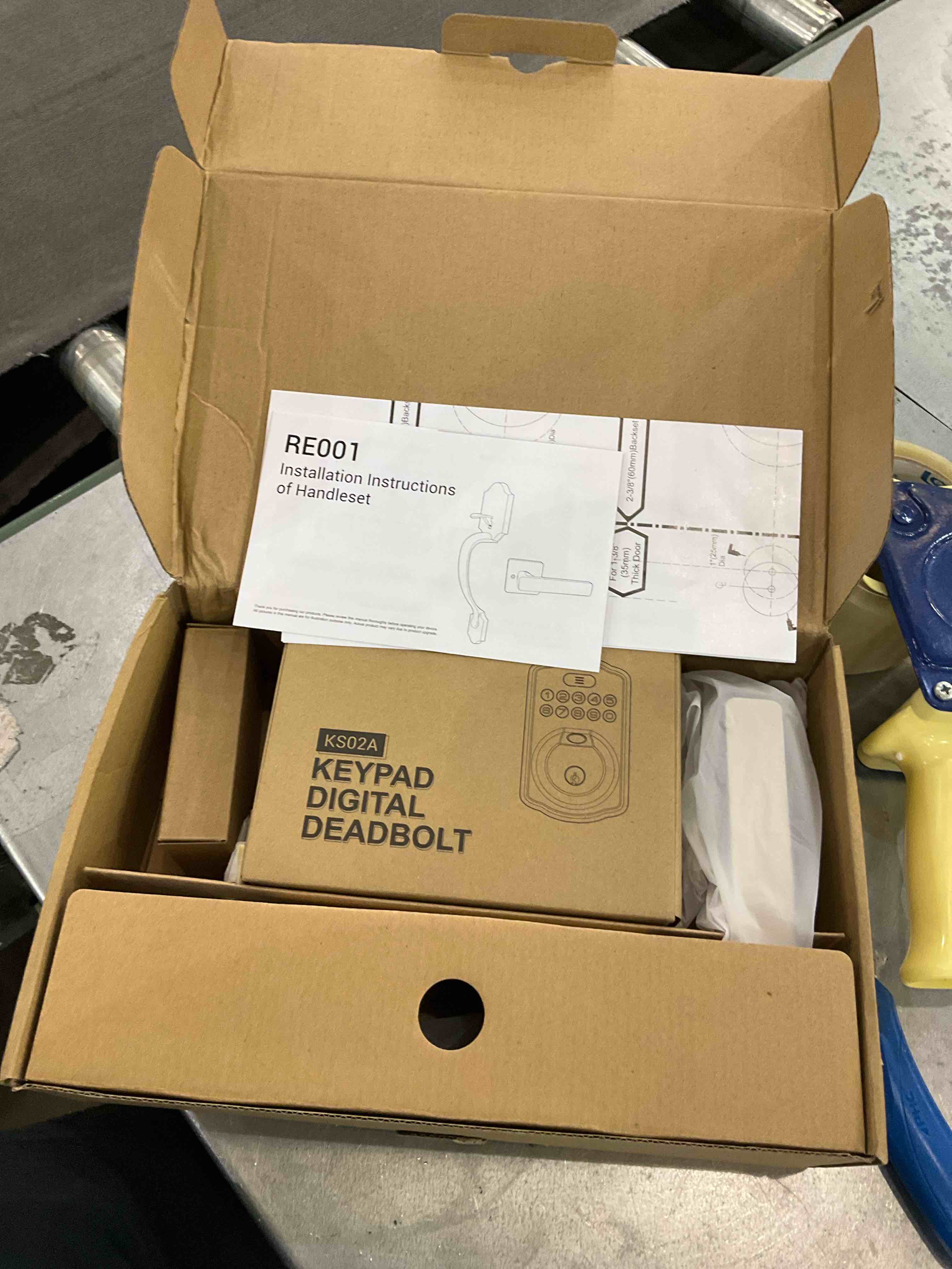 keypad digital deadbolt 