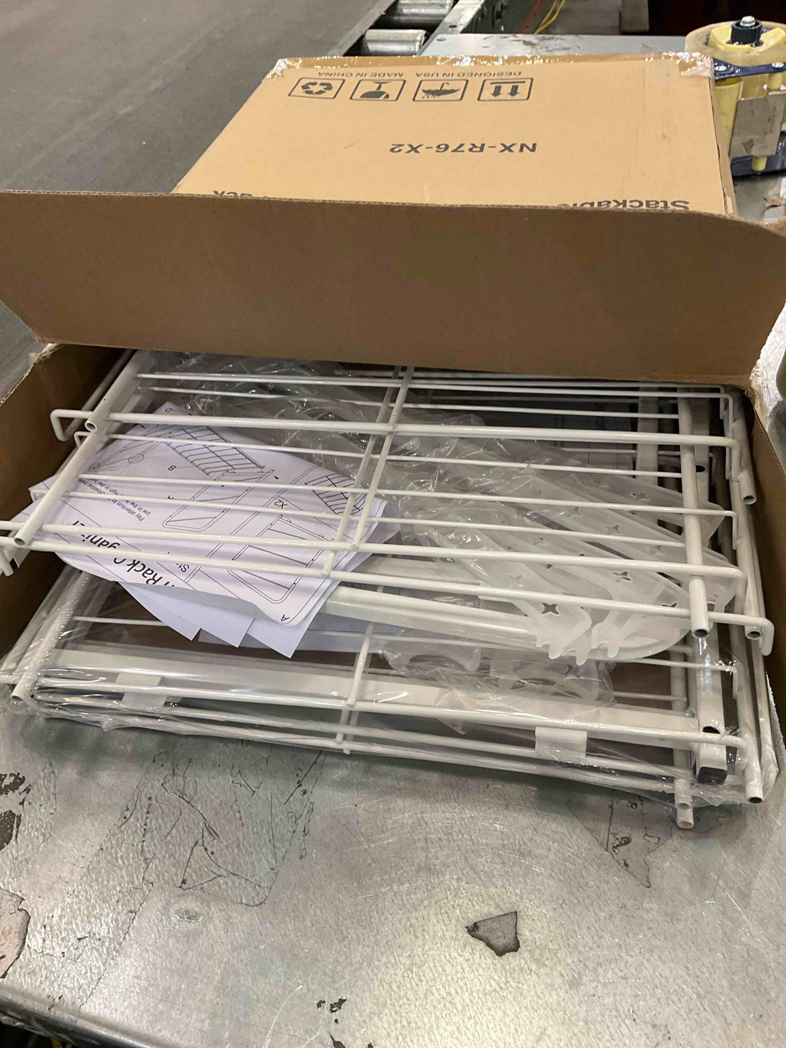 Can Organizer for Pantry Stackable Can Rack Organizer 2 Pack Stacking Can Storage Dispensers 3 Tier Small Space Holds up to 36 Cans for Pantry, Kitchen, Cabinet- White