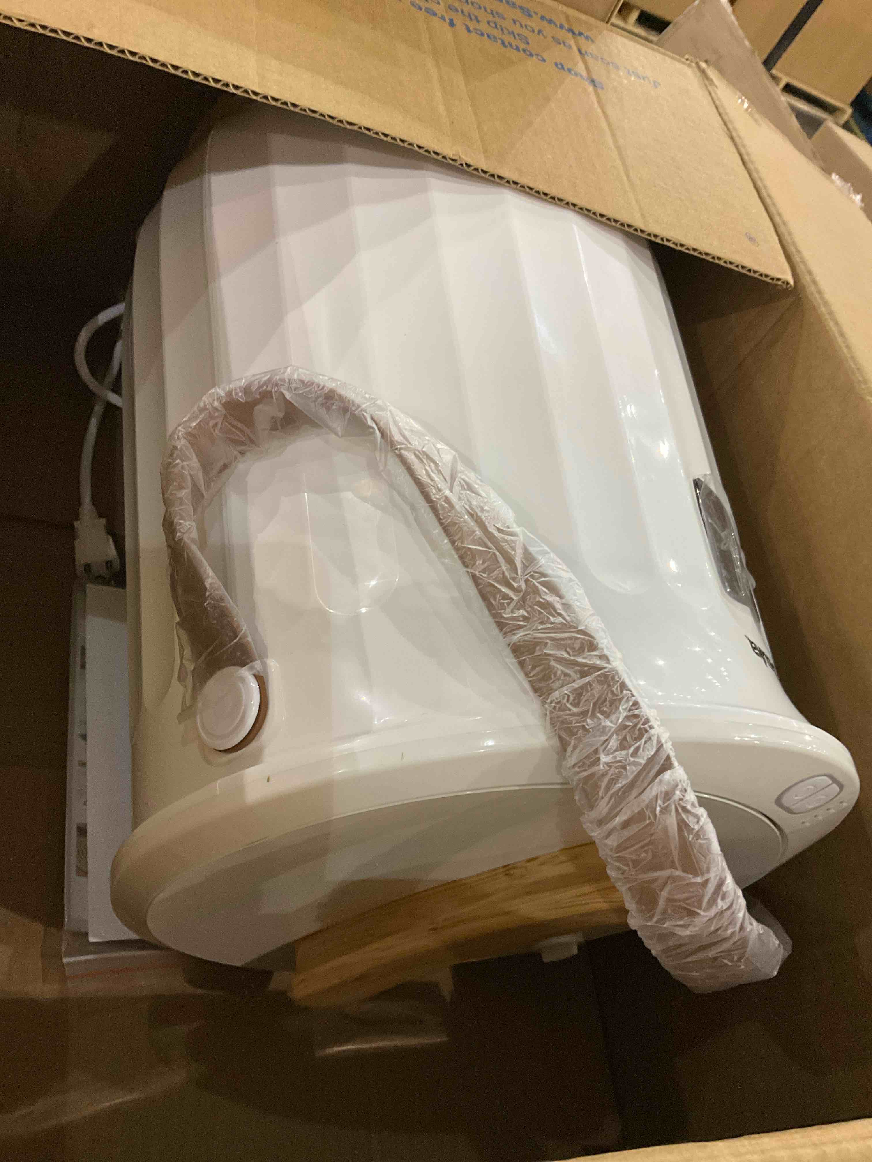 Asuka Towel Warmers, Luxury Bucket Towel Warmers for Bathroom with LED Display & Auto Shut Off & Adjustable Timer, Fits Up to Two 40"X70" Oversized Towels, Blankets, Bathrobes,PJ's and More