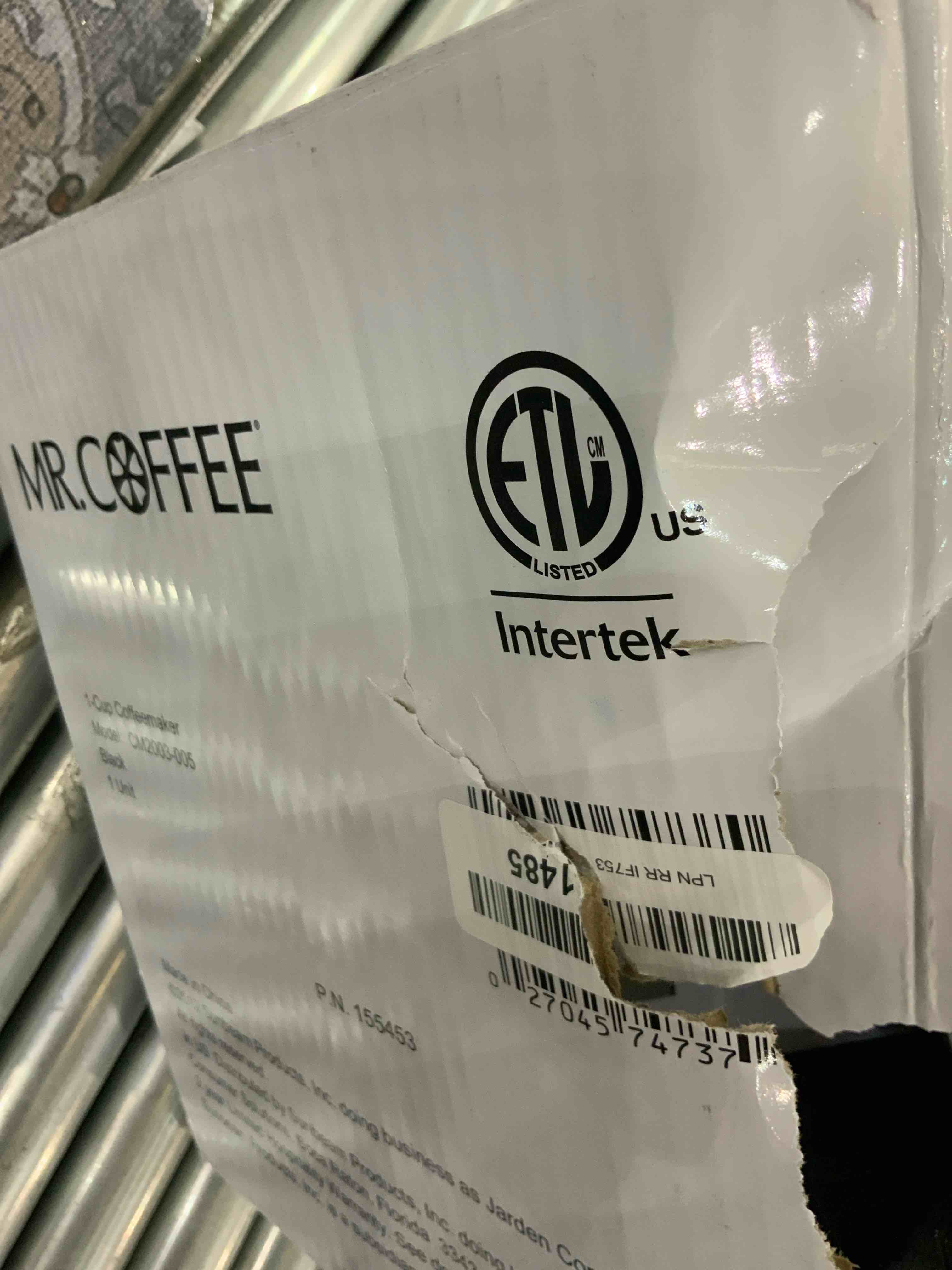 Mr. Coffee Single Serve Coffeemaker