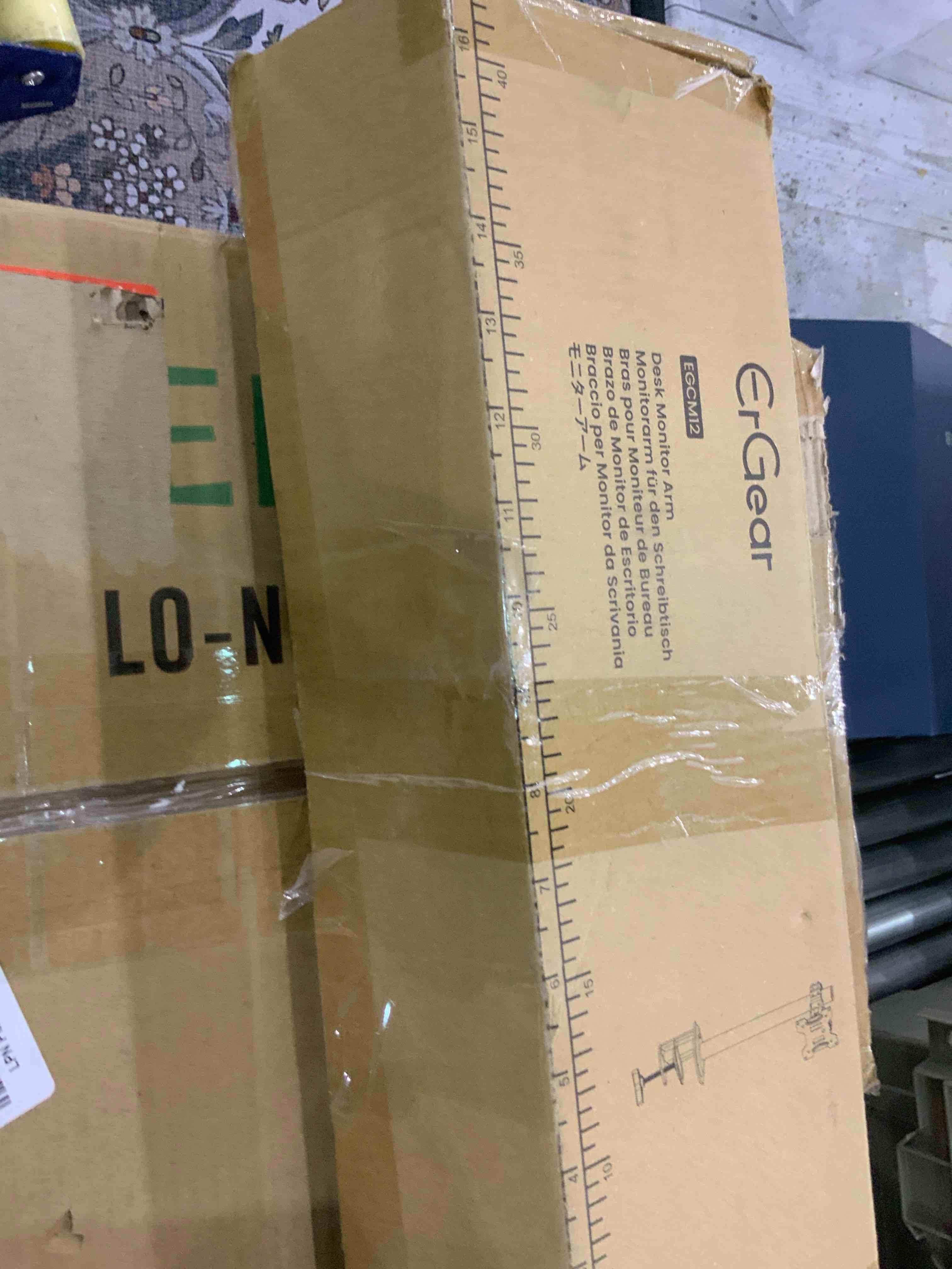 ErGear Dual Monitor Desk Mount, Fully Adjustable Dual Monitor Arm for 2 Computer Screens up to 32 inch, Heavy Duty Dual Monitor Stand for Desk, Holds up to 17.6 lbs per Arm, EGCM1