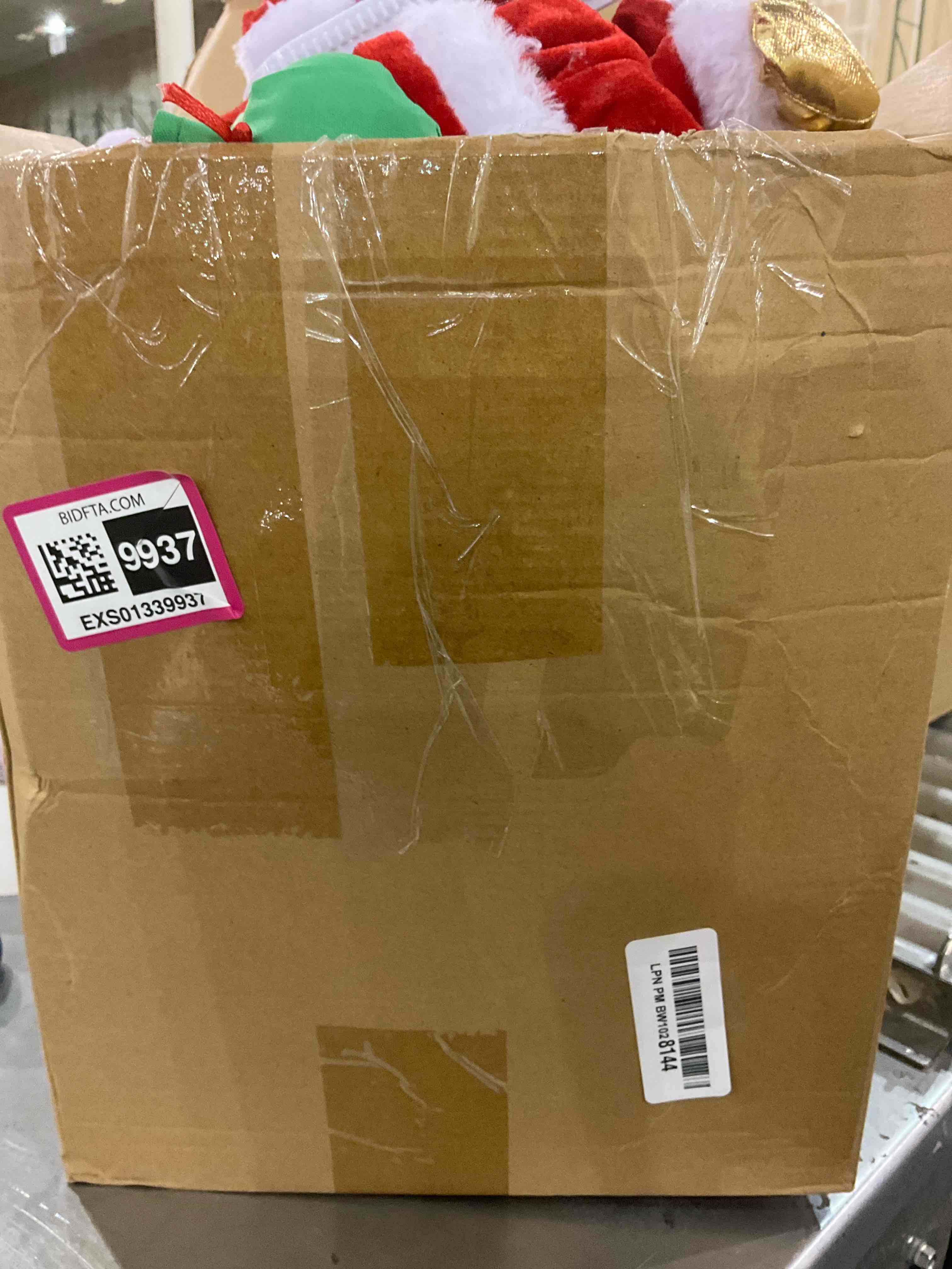 6 Santa with chimney setup