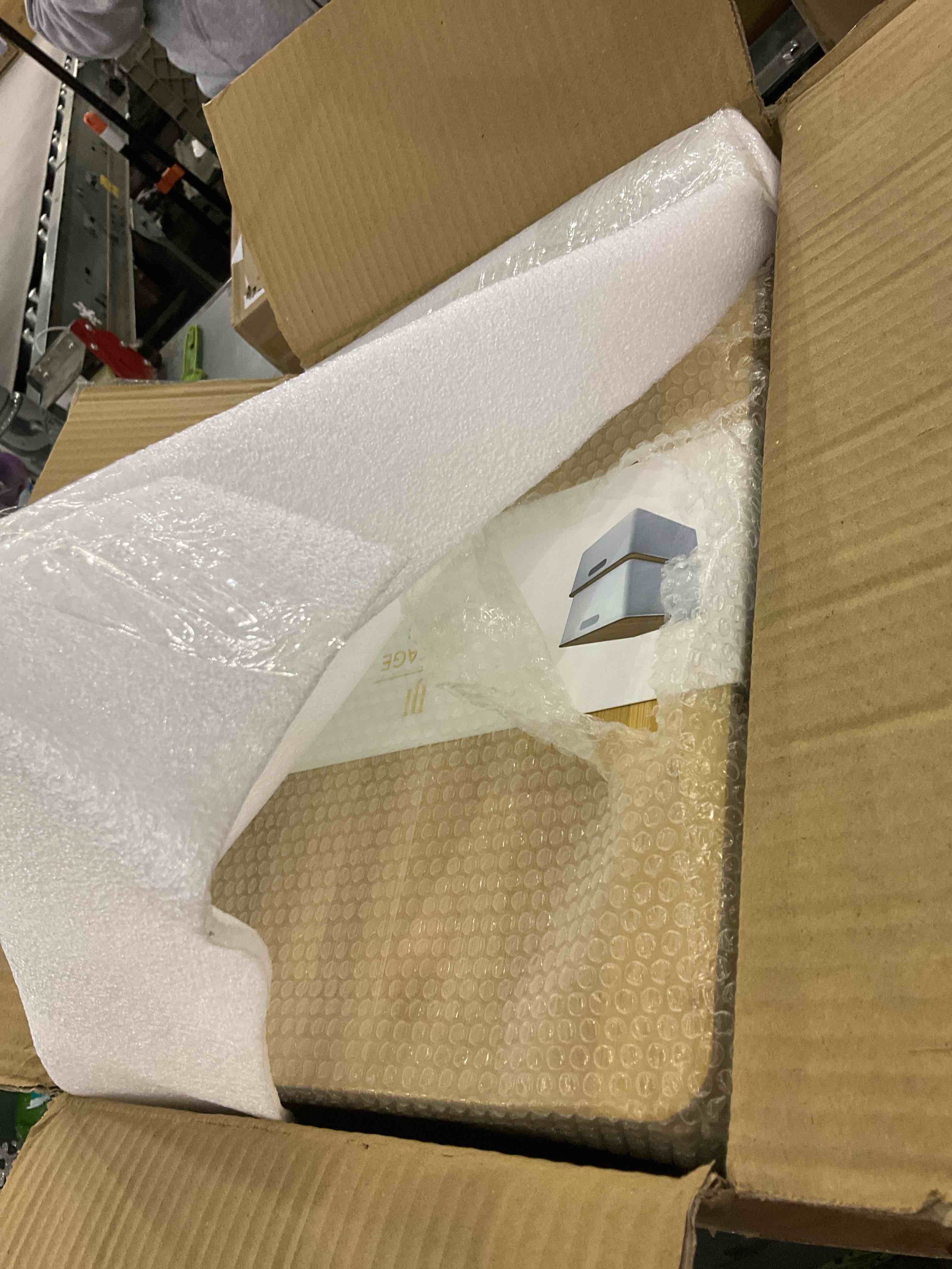 Isaac Jacobs 2-Pack XL White Storage Bin Set w/Cut-Out Handles and Bamboo Lid, Plastic Organizers for Home, Pantry, Kitchen, Closet, Office, Home DÃ©cor, BPA Free, Food Safe (Extra-Large, White)