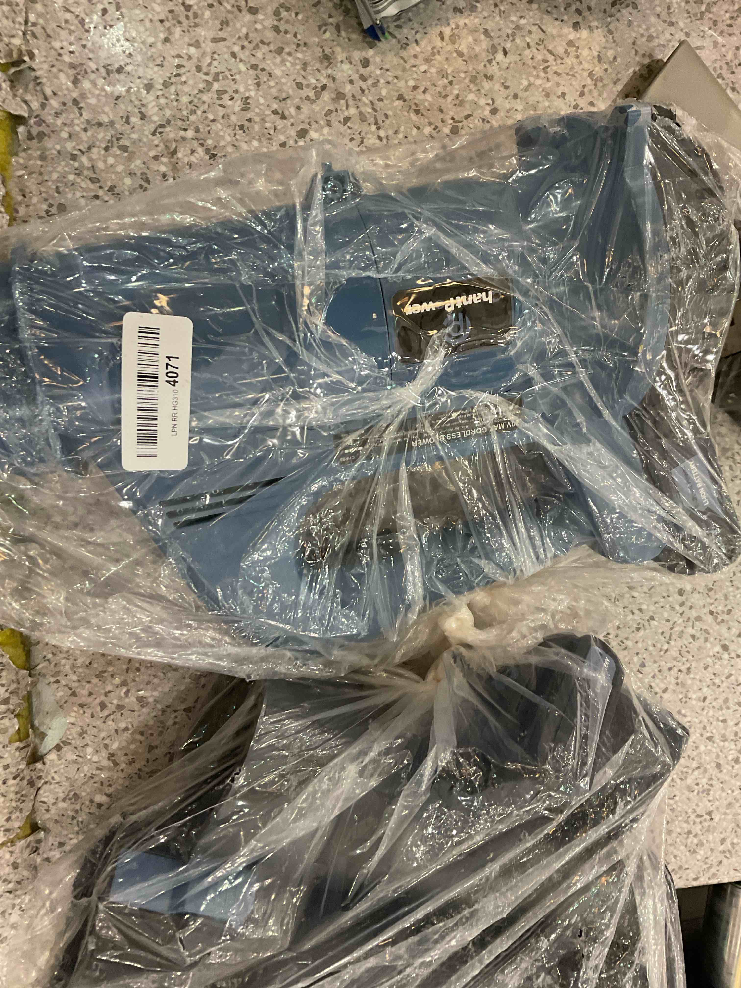 Cordless Leaf Blower, 20V Lawn Blower with 2 Batteries, Dual-Speed Settings, Quick Installation and 2-Section Tube Design, Charger Included, C P CHANTPOWER