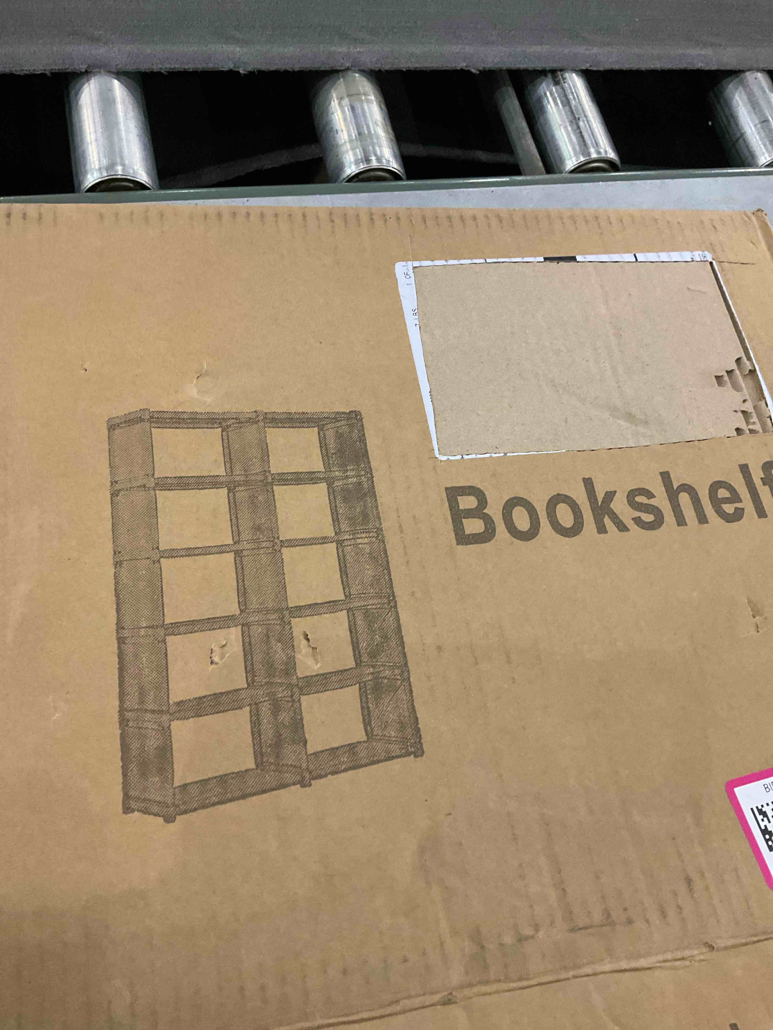 MOYIPIN Bookshelves, Assembled Storage Rack, Bedroom Living Room Vertical Cabinet Bookshelf, Double Row 10-Grid Multi-Functional Storage Equipment (Black)